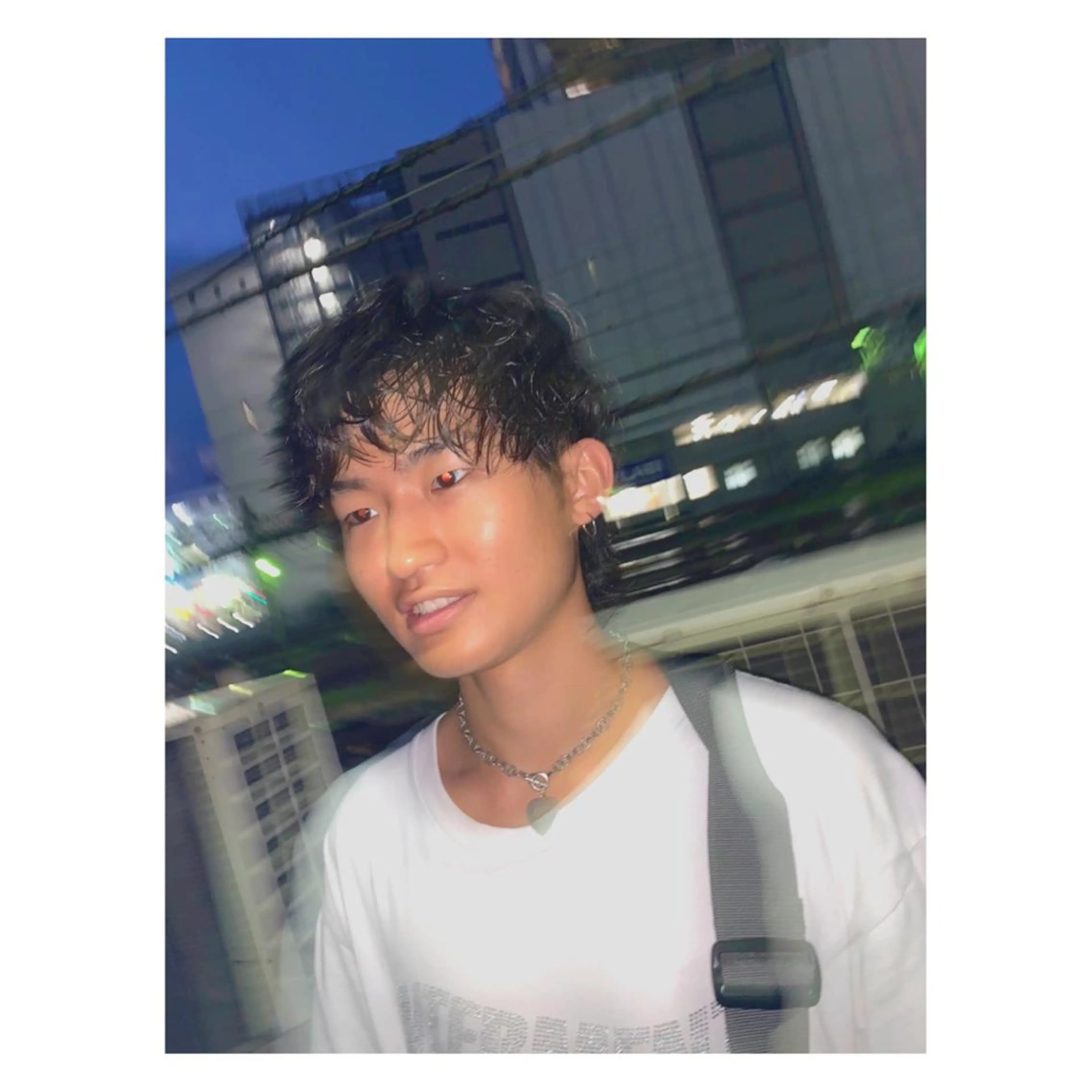 ショート カラー パーマ メンズ ange☞ soutaのヘアスタイル