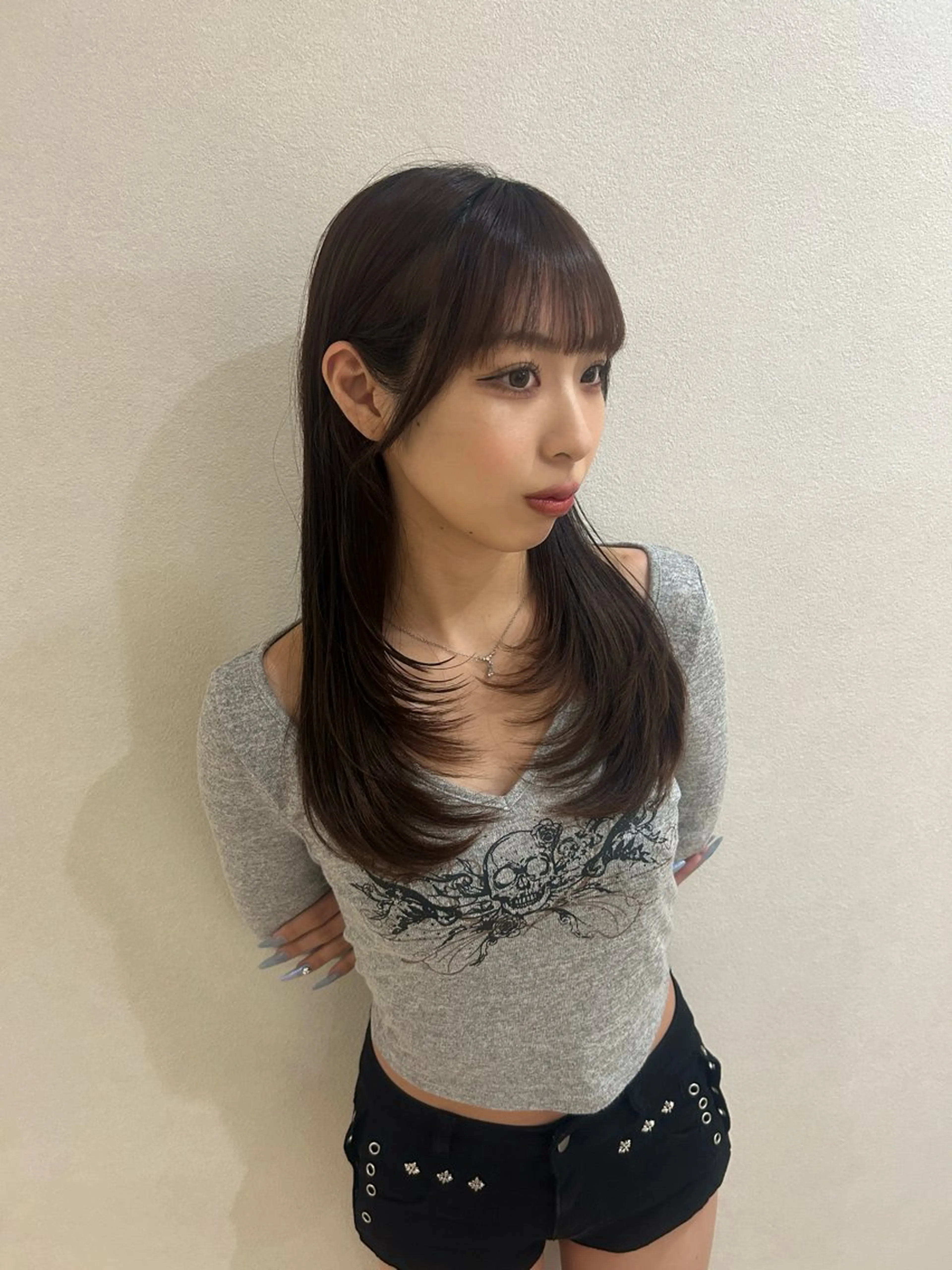 ロング カット ヘアカラー Marin🫐/ 名駅/レイヤーカットのヘアスタイル