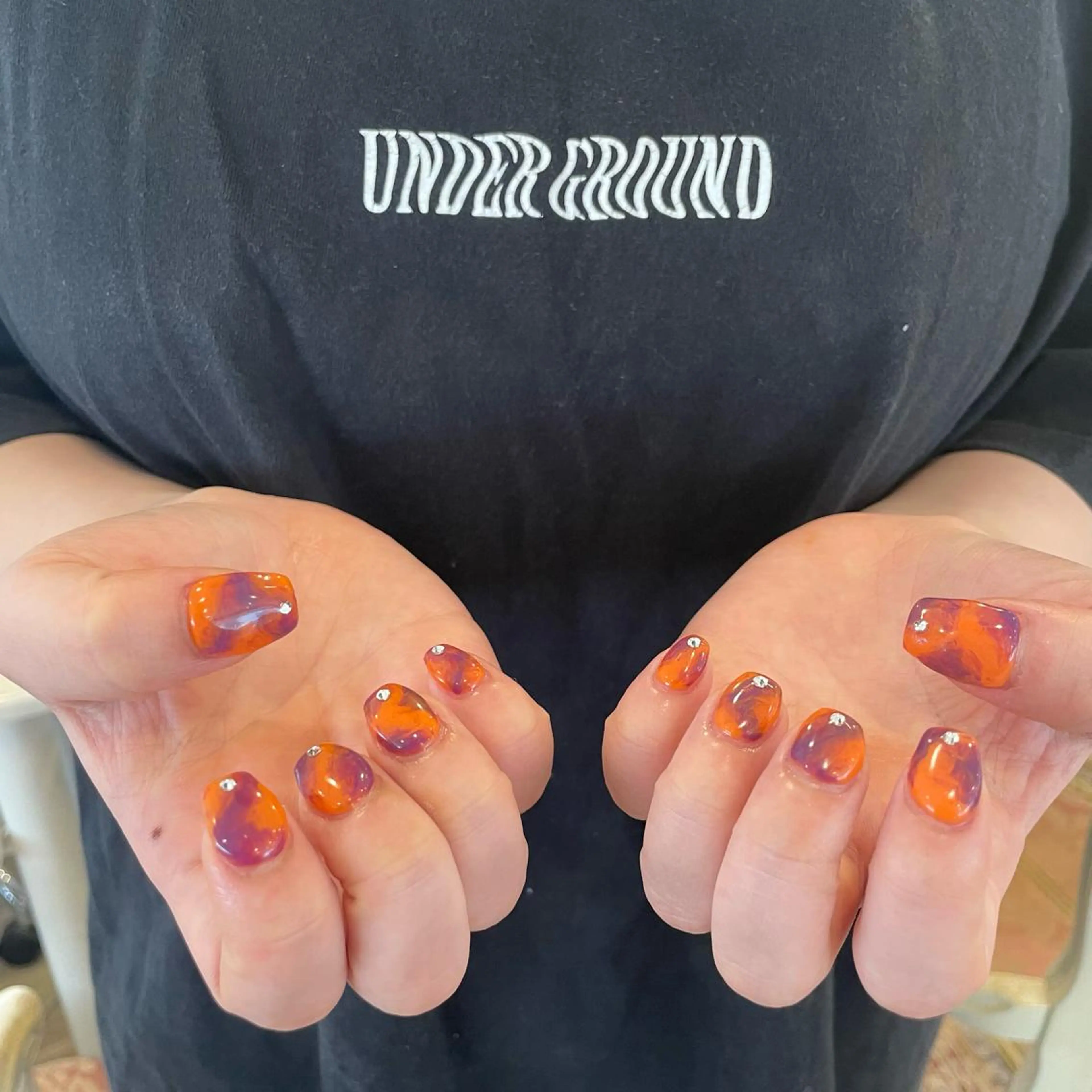 ネイル ハンドネイル 大山 楓花のネイルデザイン