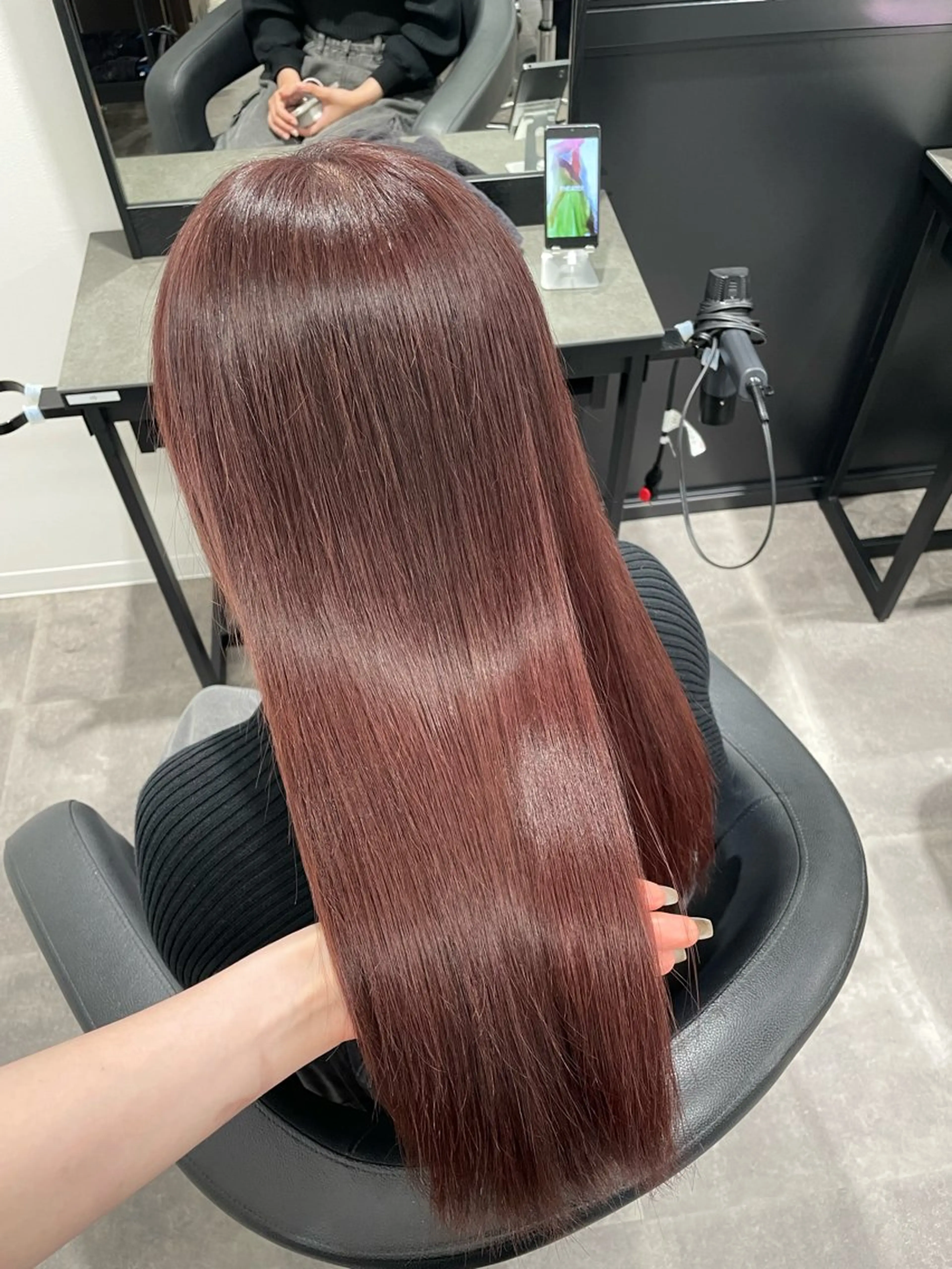 ロング カラー 🎀暖色/ラベンダー /paru🤍のヘアスタイル