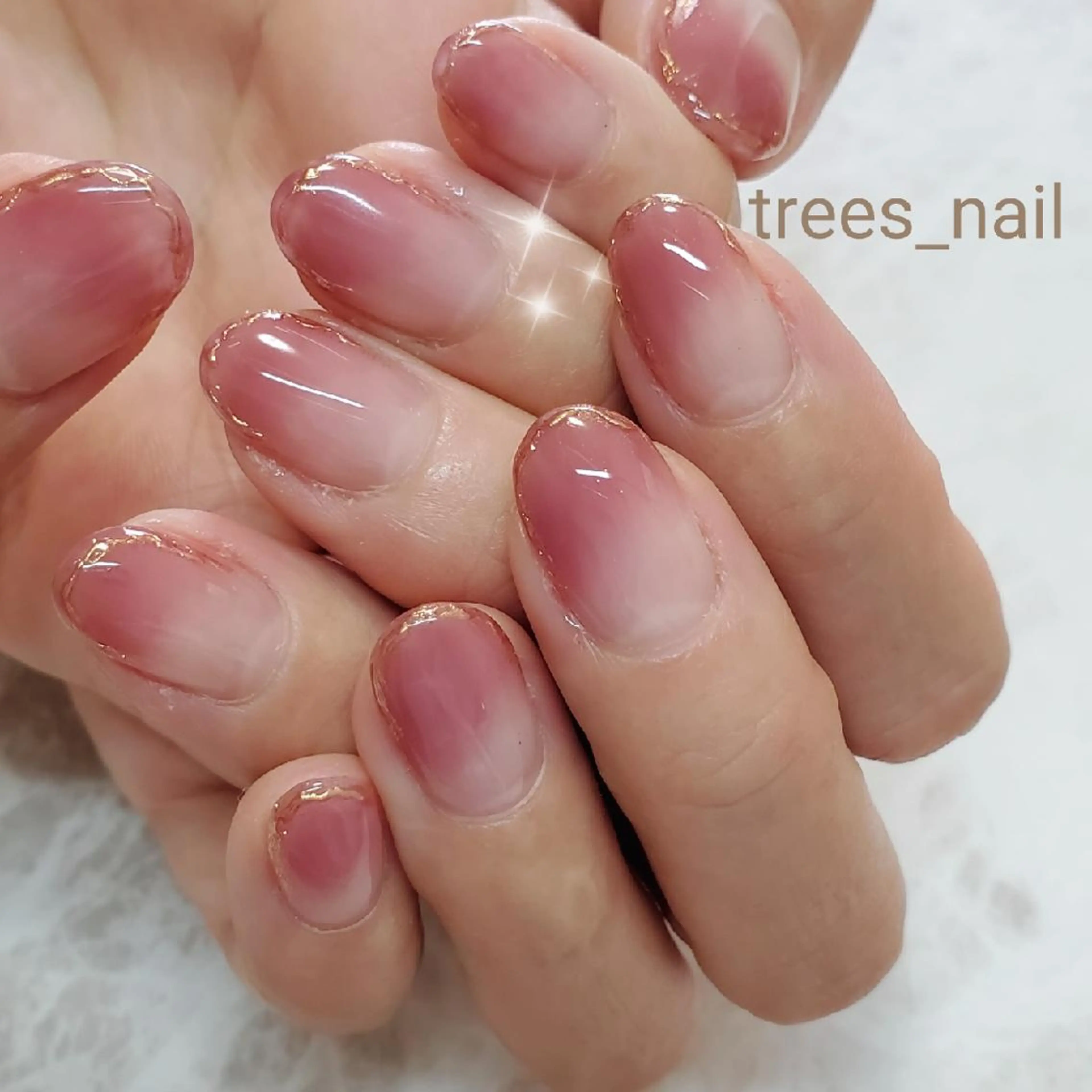 ネイル ハンドネイル フットネイル trees_ nailのネイルデザイン