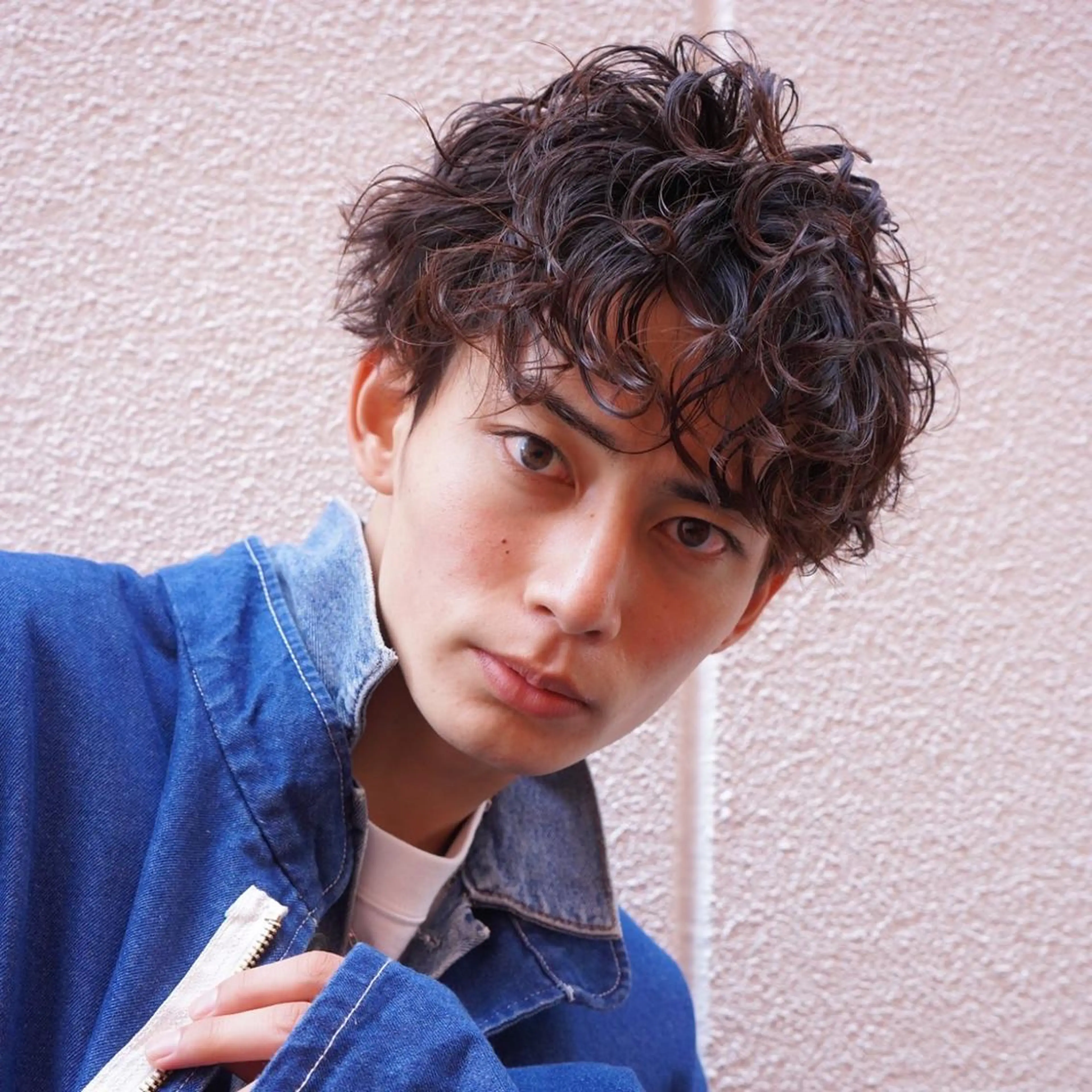 ショート パーマ メンズ 辻堂メンズ特化 YU-YAのヘアスタイル