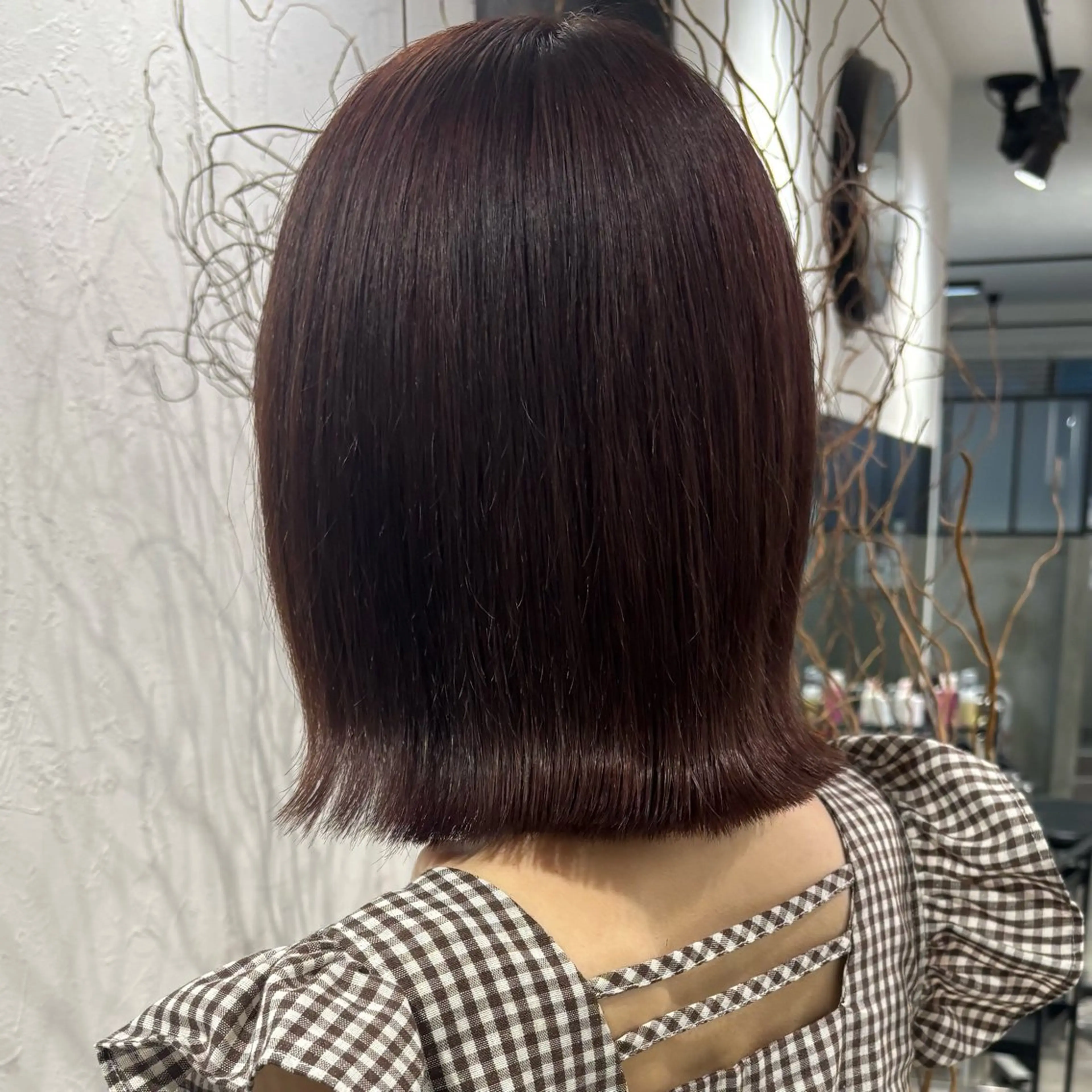 ミディアム カラー 髪質改善ストレート /暖色カラー🎀🪞のヘアスタイル