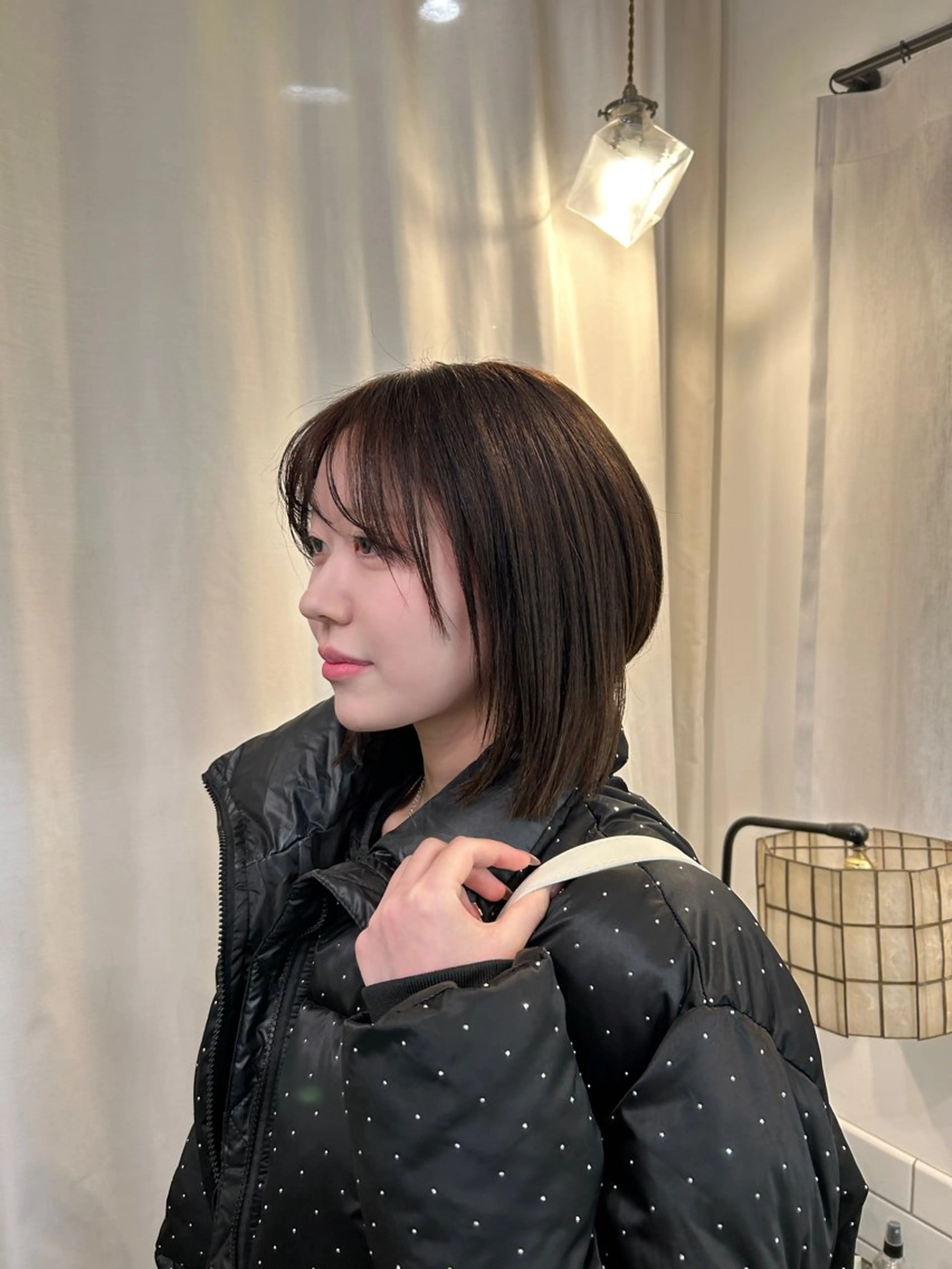 ミディアム カラー ヘアカラー gemhair&makeup所属・Fuka/艶カラー /ケアカラー/パーマのヘアスタイル