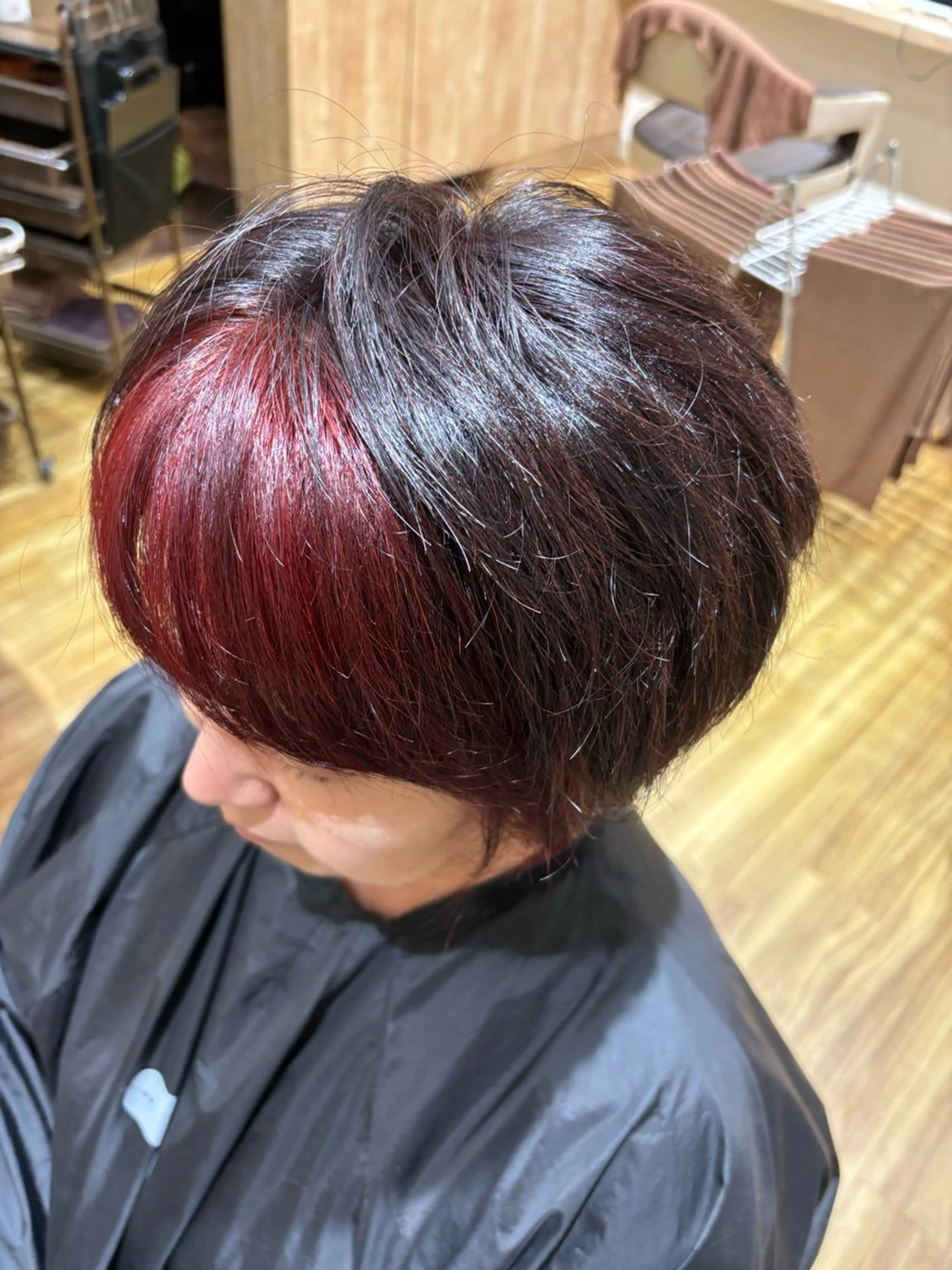 ショート カラー 渡辺 大雅のヘアスタイル