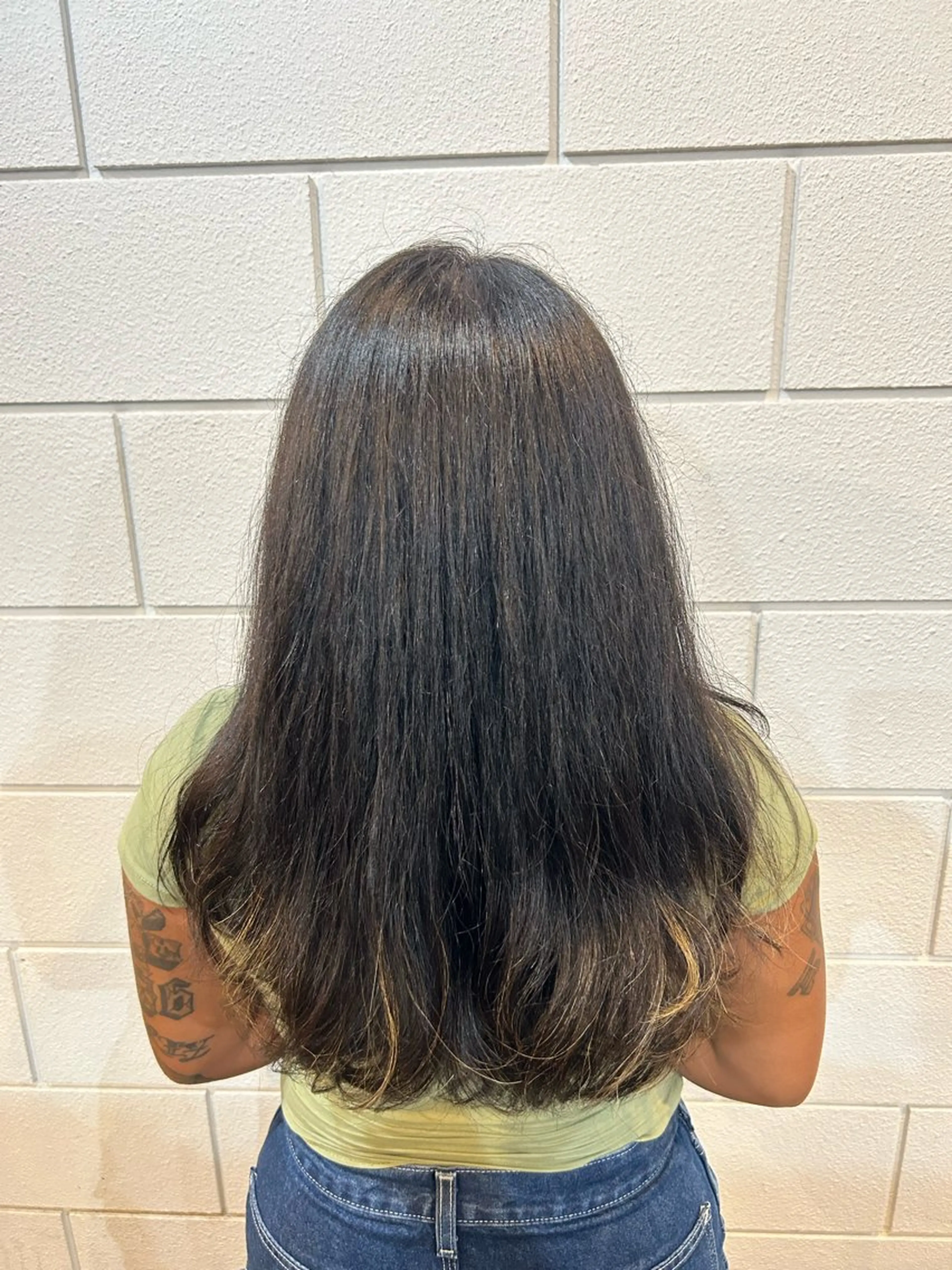 ロング 相澤 拳のヘアスタイル