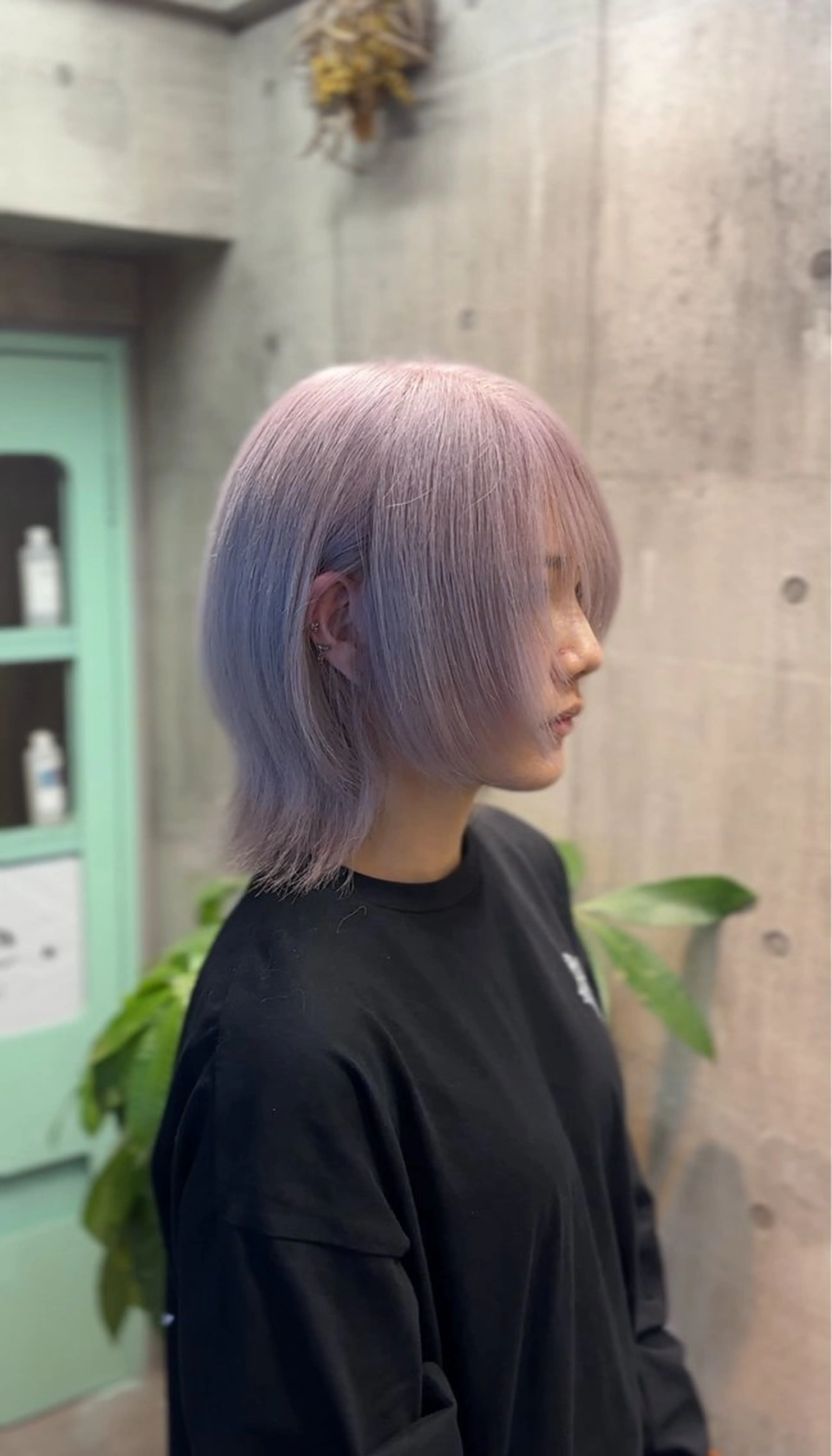 ショート ヘアカラー ハイトーン/メンズ/ ウルフ特化   小松のヘアスタイル