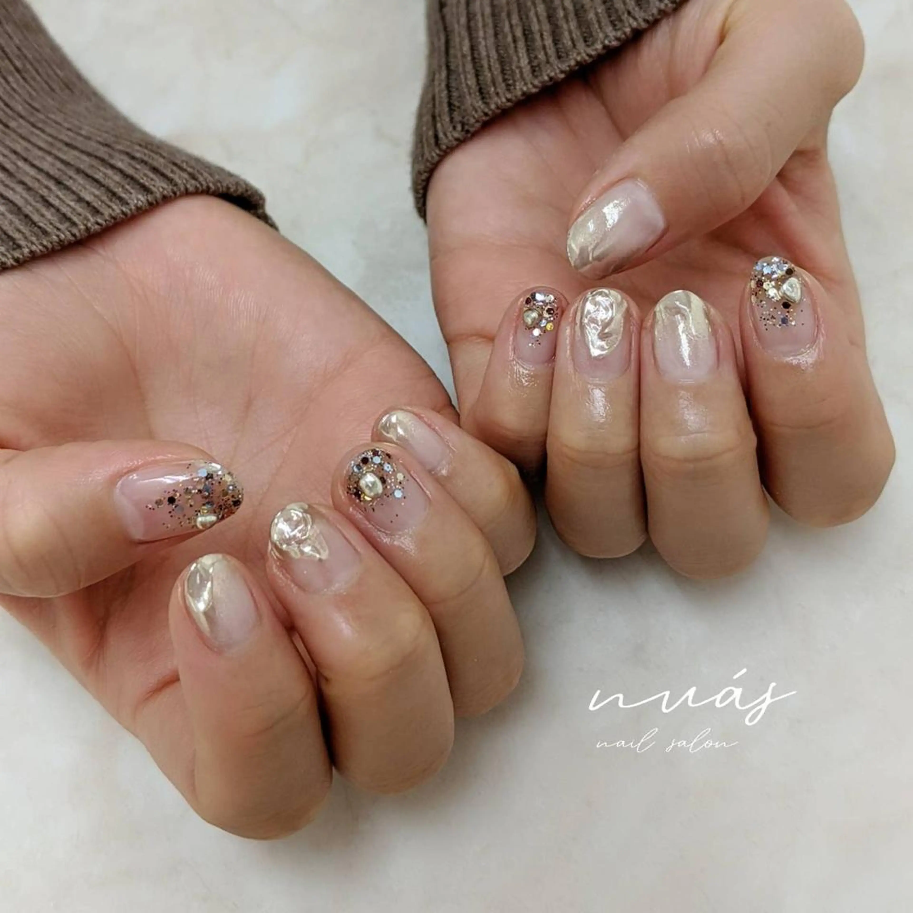 ネイル nuás ニュアーズのネイルデザイン