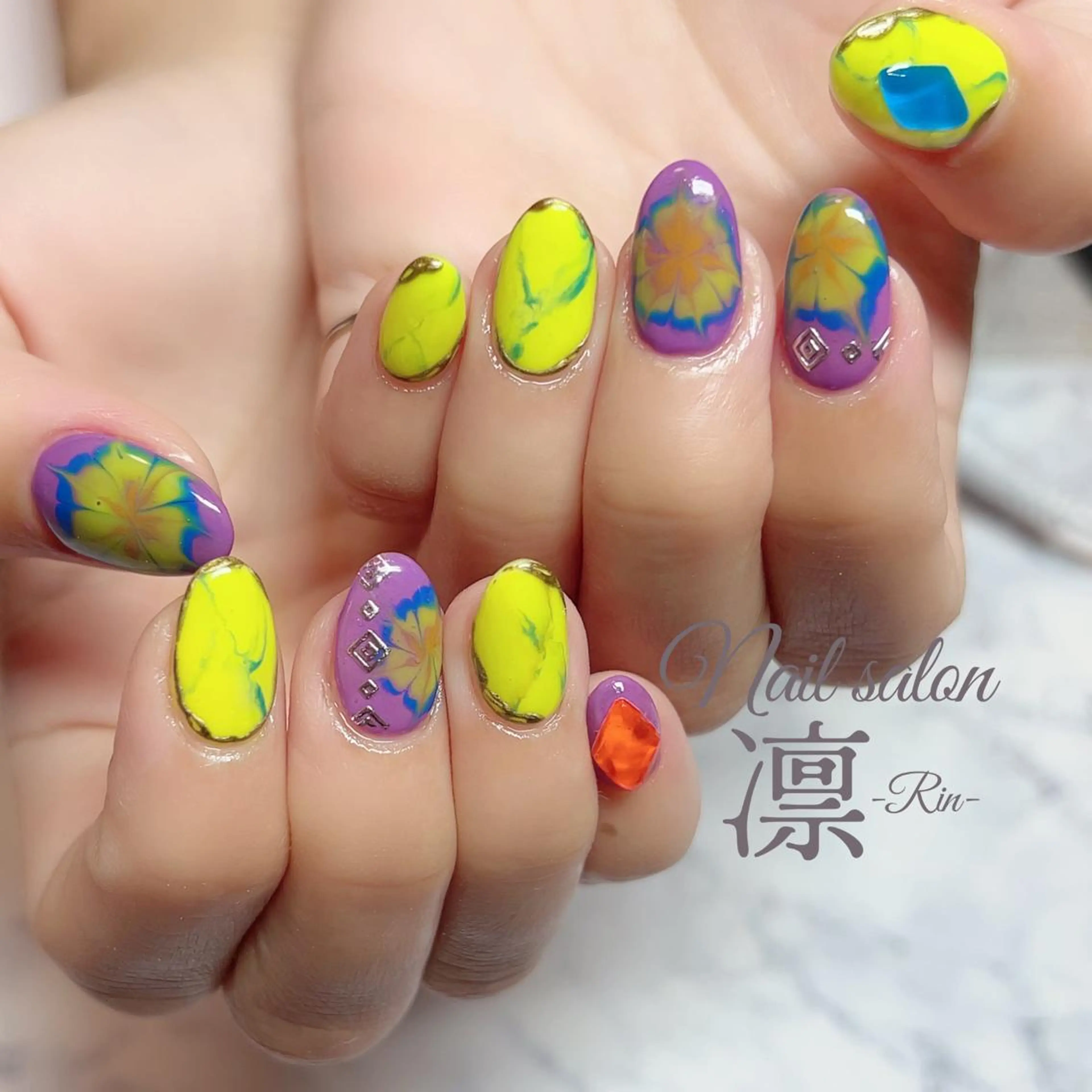 ネイル ジェルネイル private salon凛のネイルデザイン