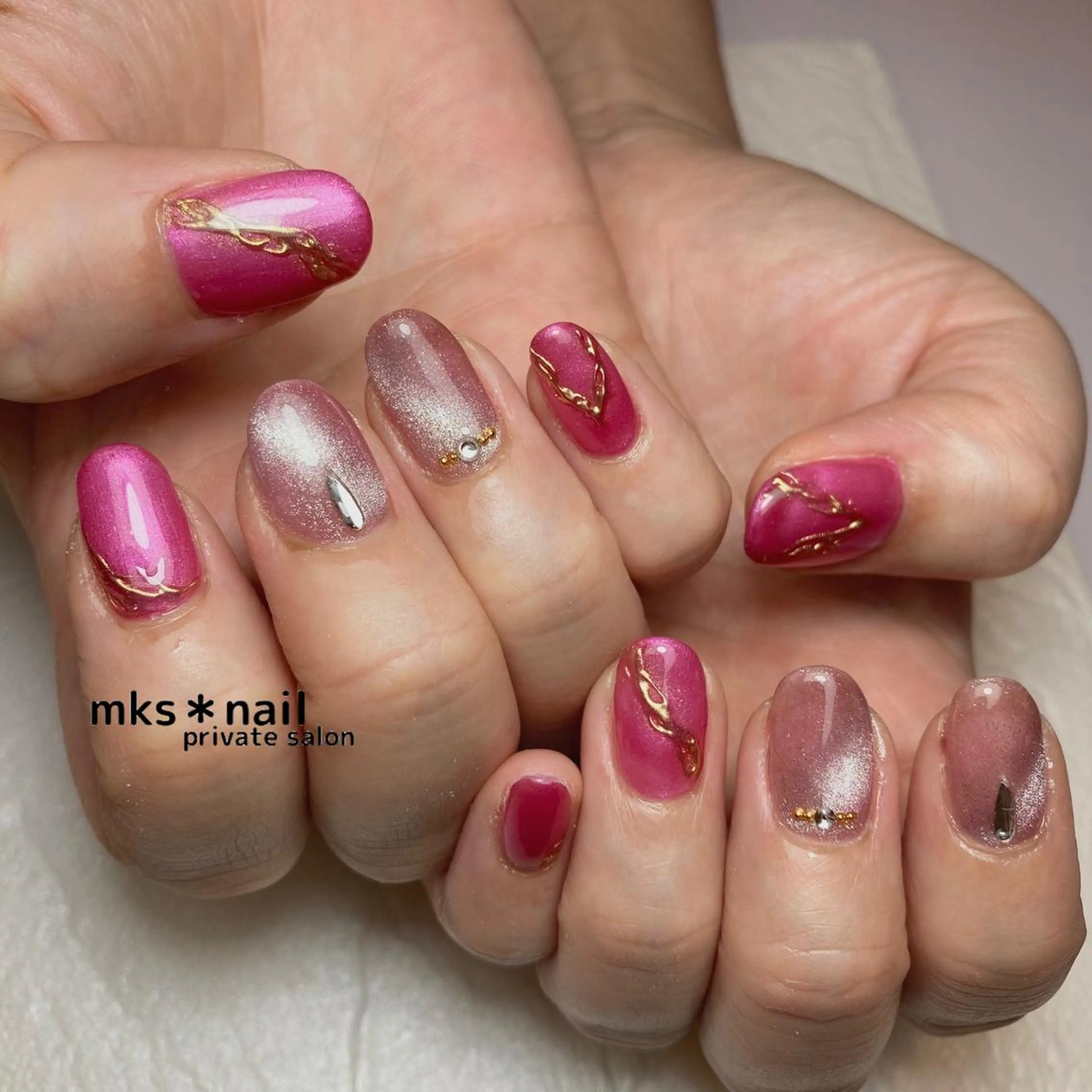 ネイル ハンドネイル mks＊nail所属・mks＊ nailのネイルデザイン