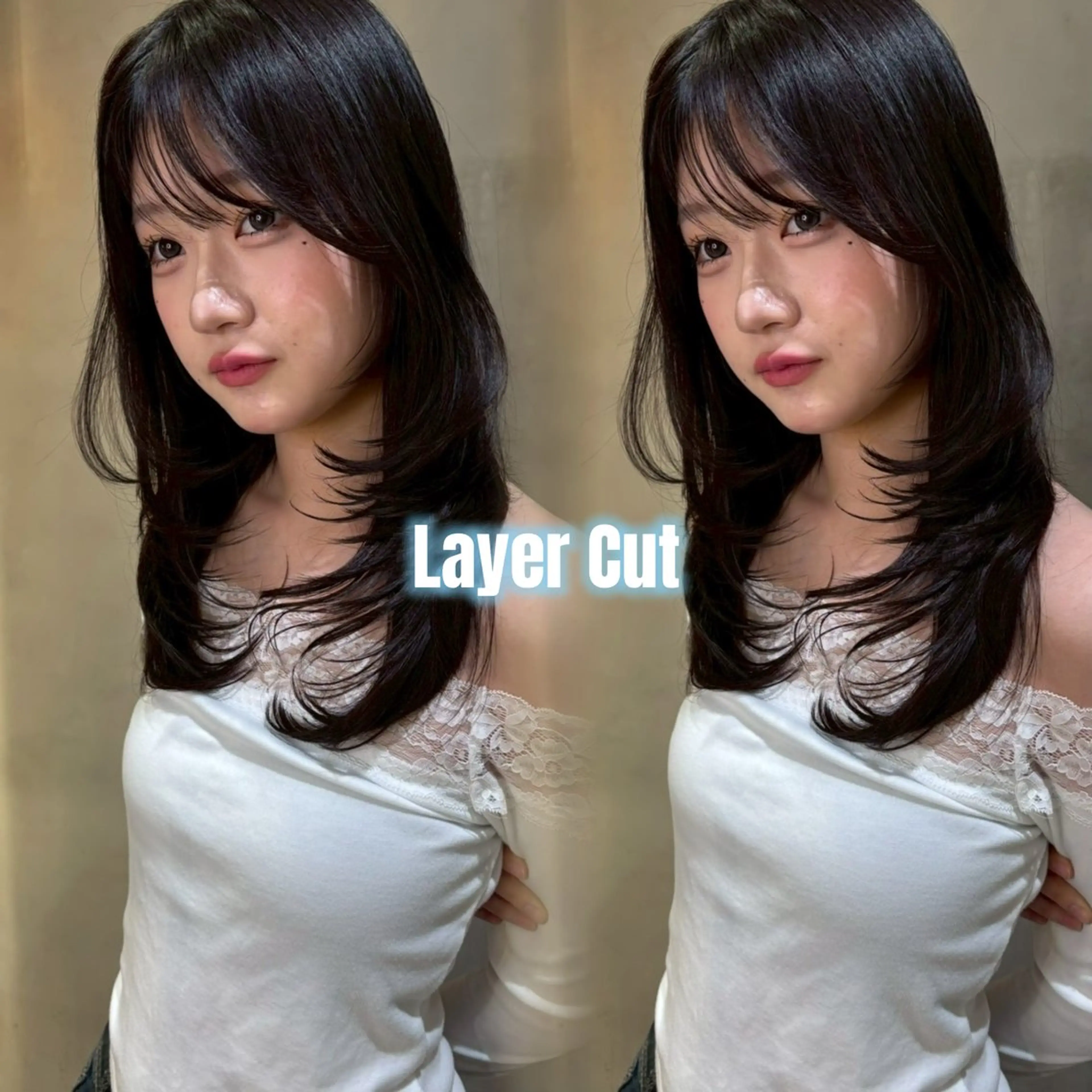 🎀《19:00以降限定カットモデル》🎀 ０円 レイヤーカットのみ🪽‪⚠︎ロングのみの写真