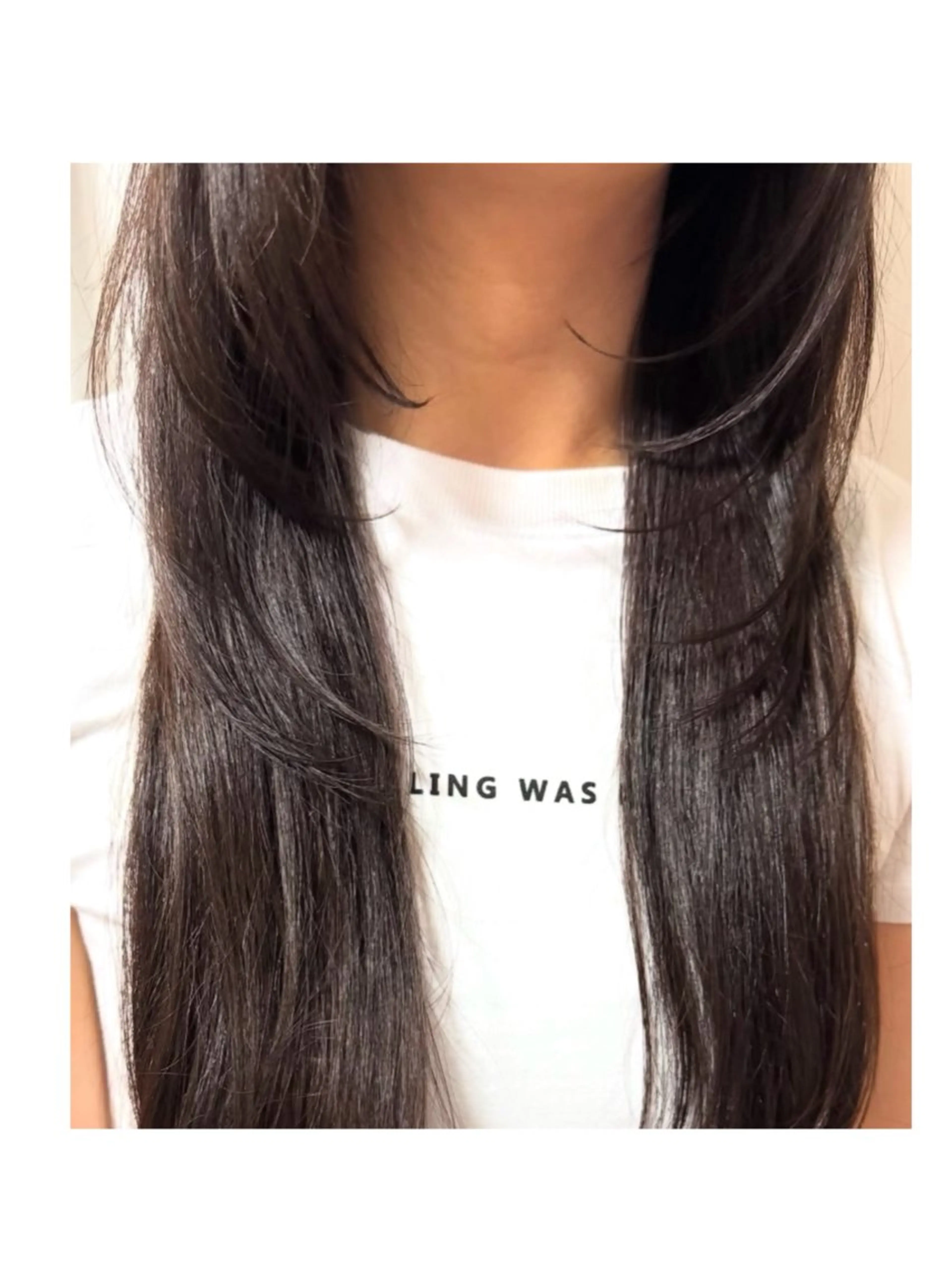 ロング 顔まわりレイヤー レイヤーカット 🌺 mana🌺のヘアスタイル