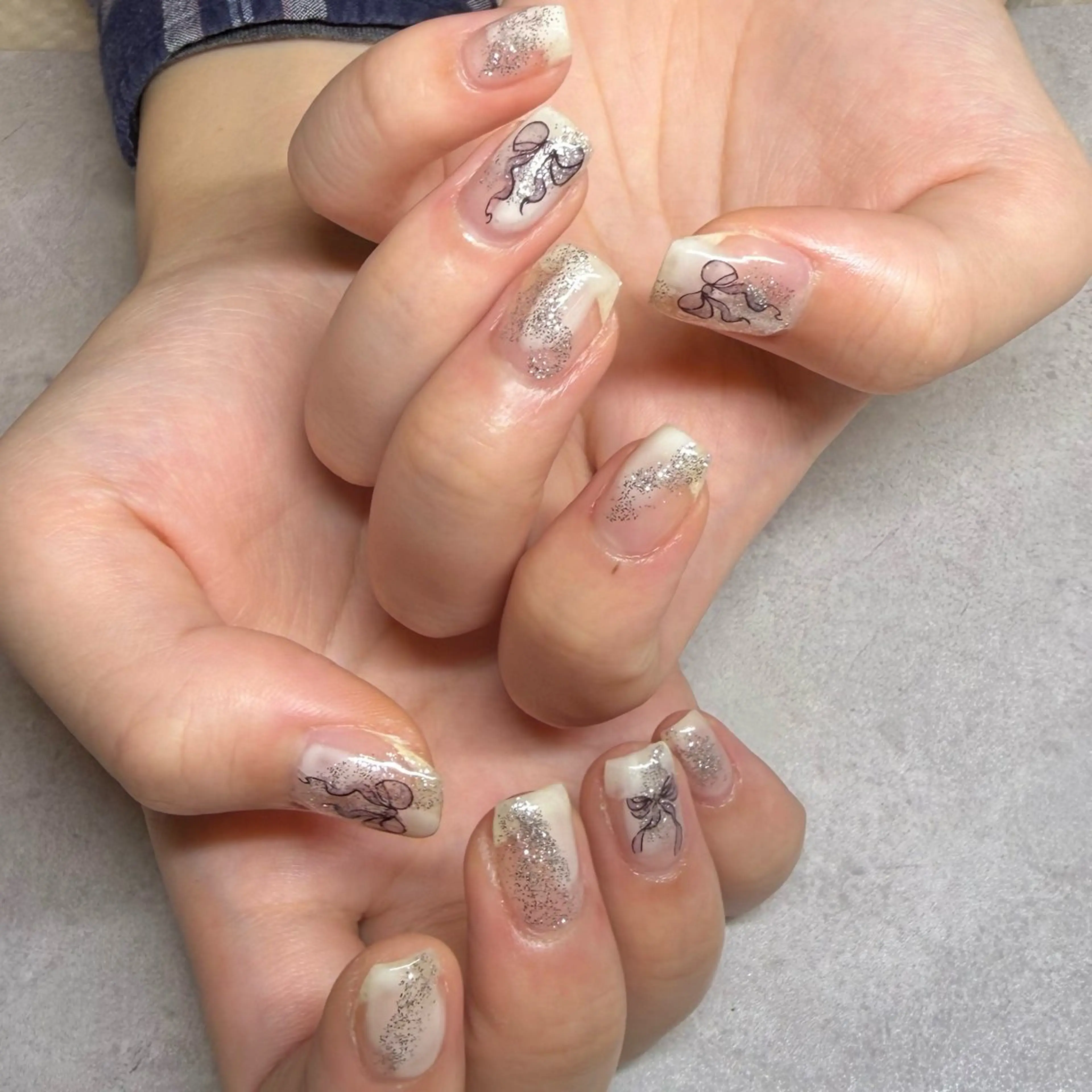 ネイル ニュアンスネイル CHOUETTE所属・CHOUETTE YUMIのネイルデザイン