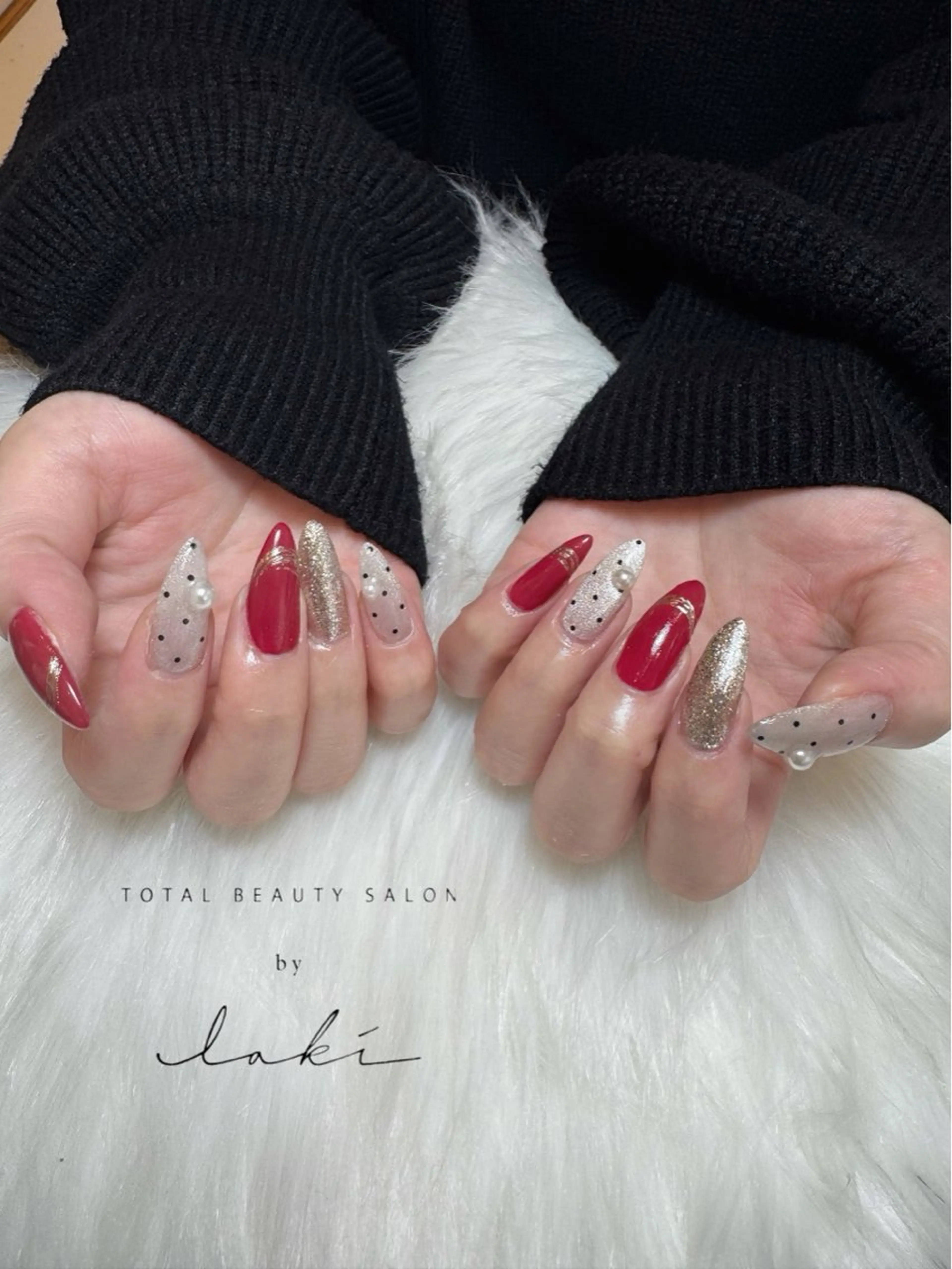 ネイル ハンドネイル bylaki🌈 RENAのネイルデザイン