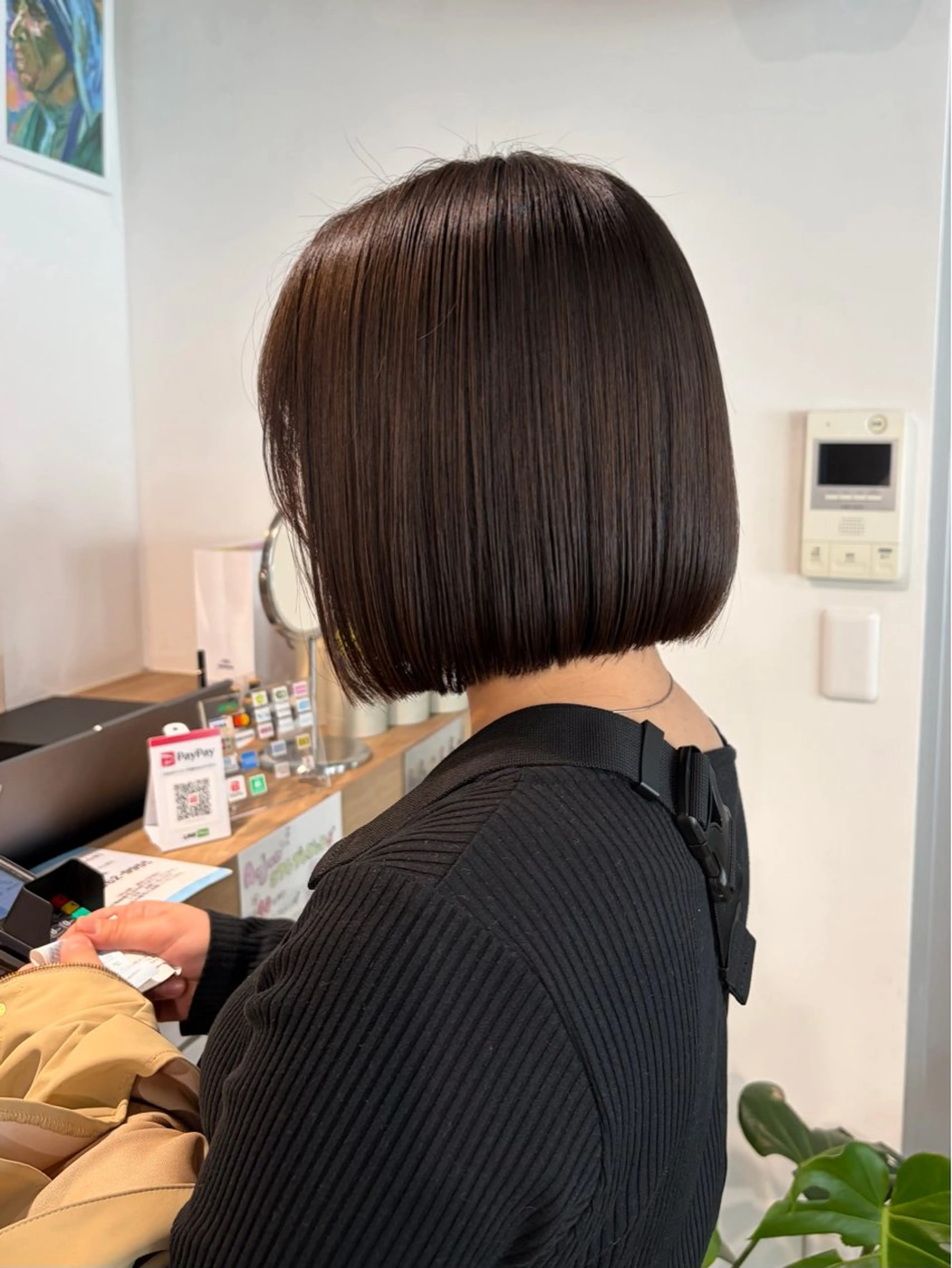 ショート カット トリートメント 髪質改善カラー× レイヤー/rinaのヘアスタイル