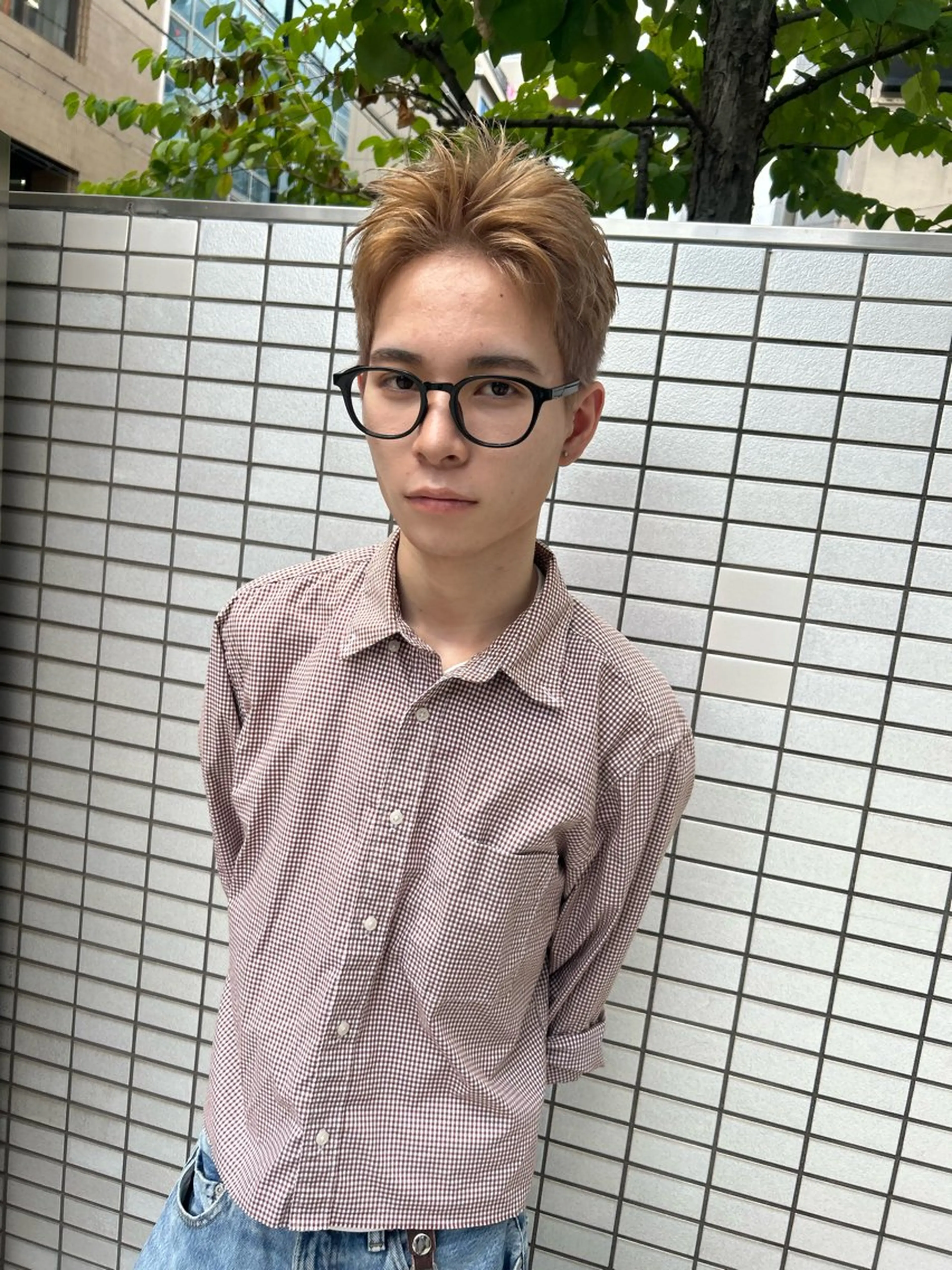 ショート カット ヘアカラー トリートメント L STUDIO所属・ハイトーン/ブリーチ 🧁soraのヘアスタイル