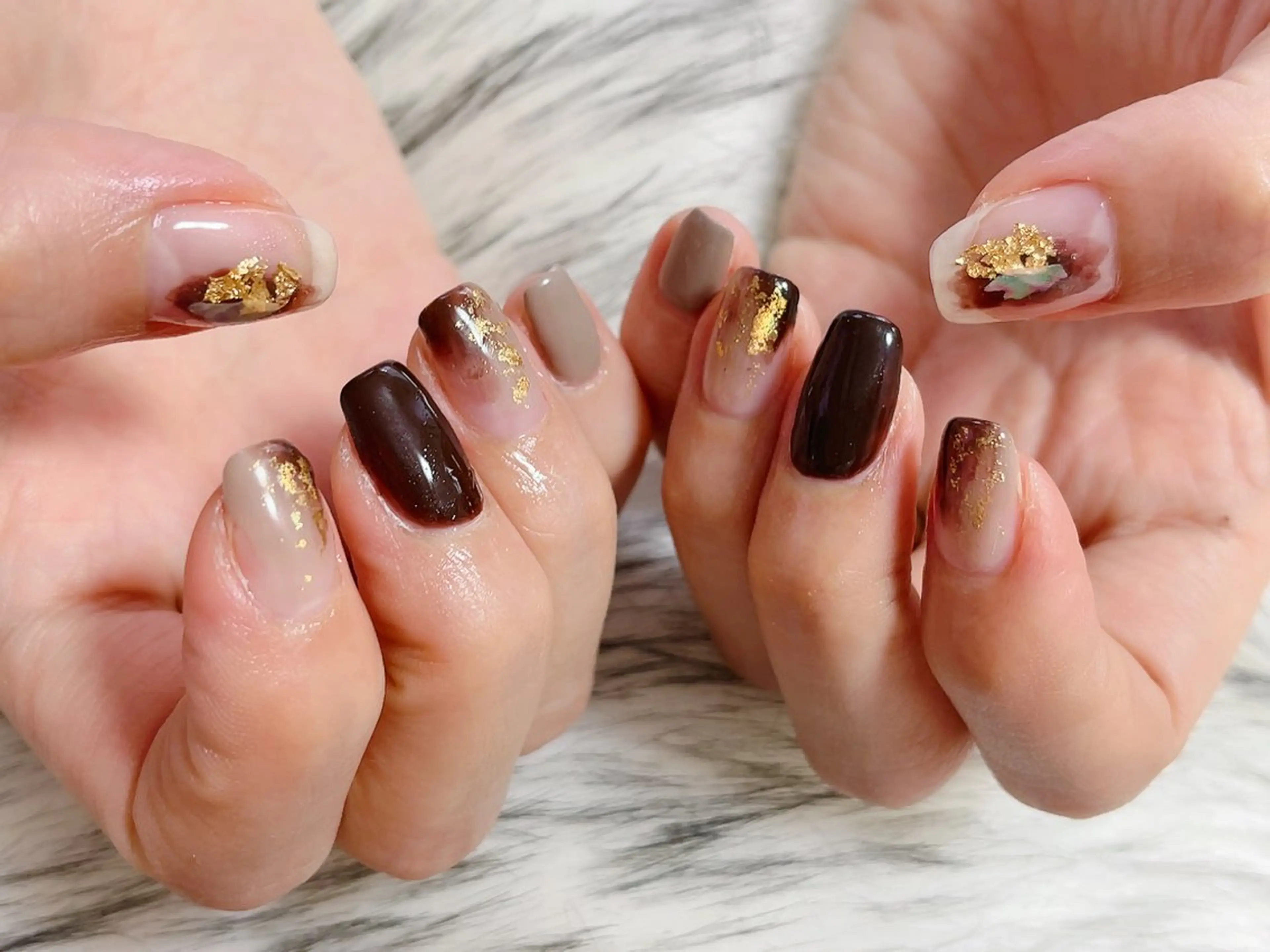 ネイル ジェルネイル 韓国ネイル メンズネイル ニュアンスネイル パラジェル kiki nail たまプラーザのネイルデザイン