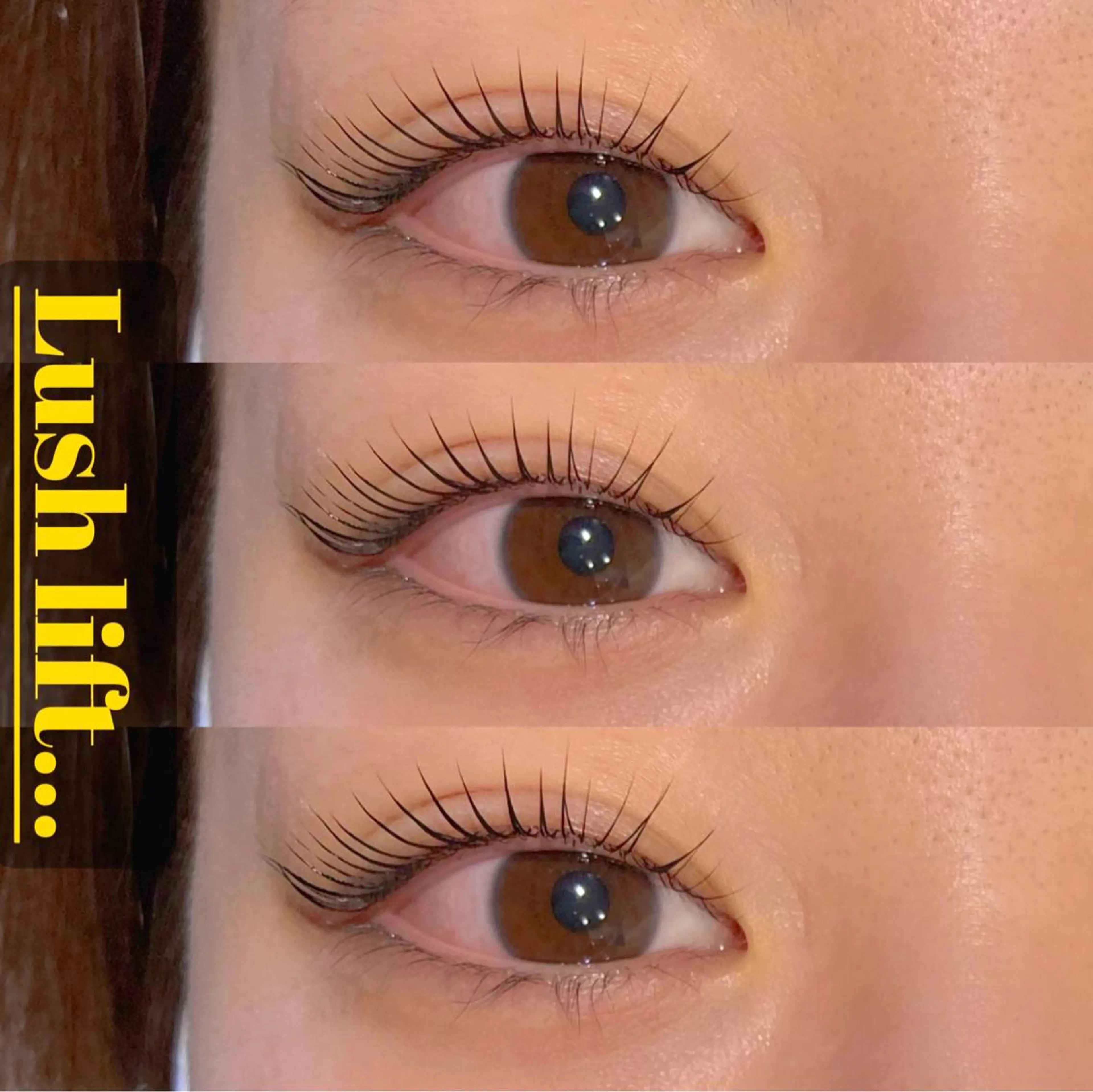 マツエク・マツパ 一重×まつ毛パーマ マツパ Earth coiffure beaute長野稲田店所属・林 愛子のマツエク・マツパデザイン