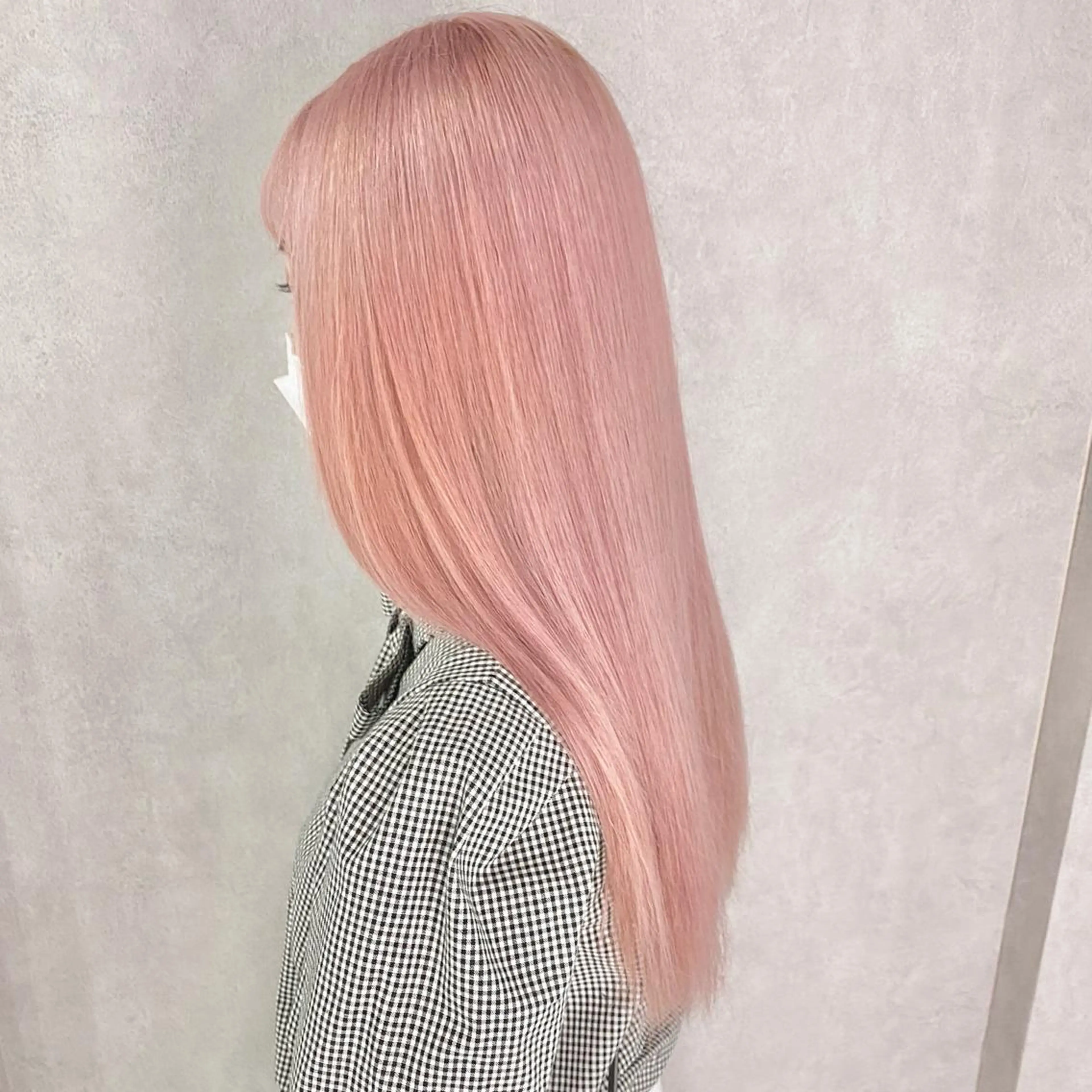 カラー ピンクカラー ホワイトピンク i'll 髪質改善 淀屋橋 大阪【イル】所属・エクステ/ブリーチ tasukuのヘアスタイル