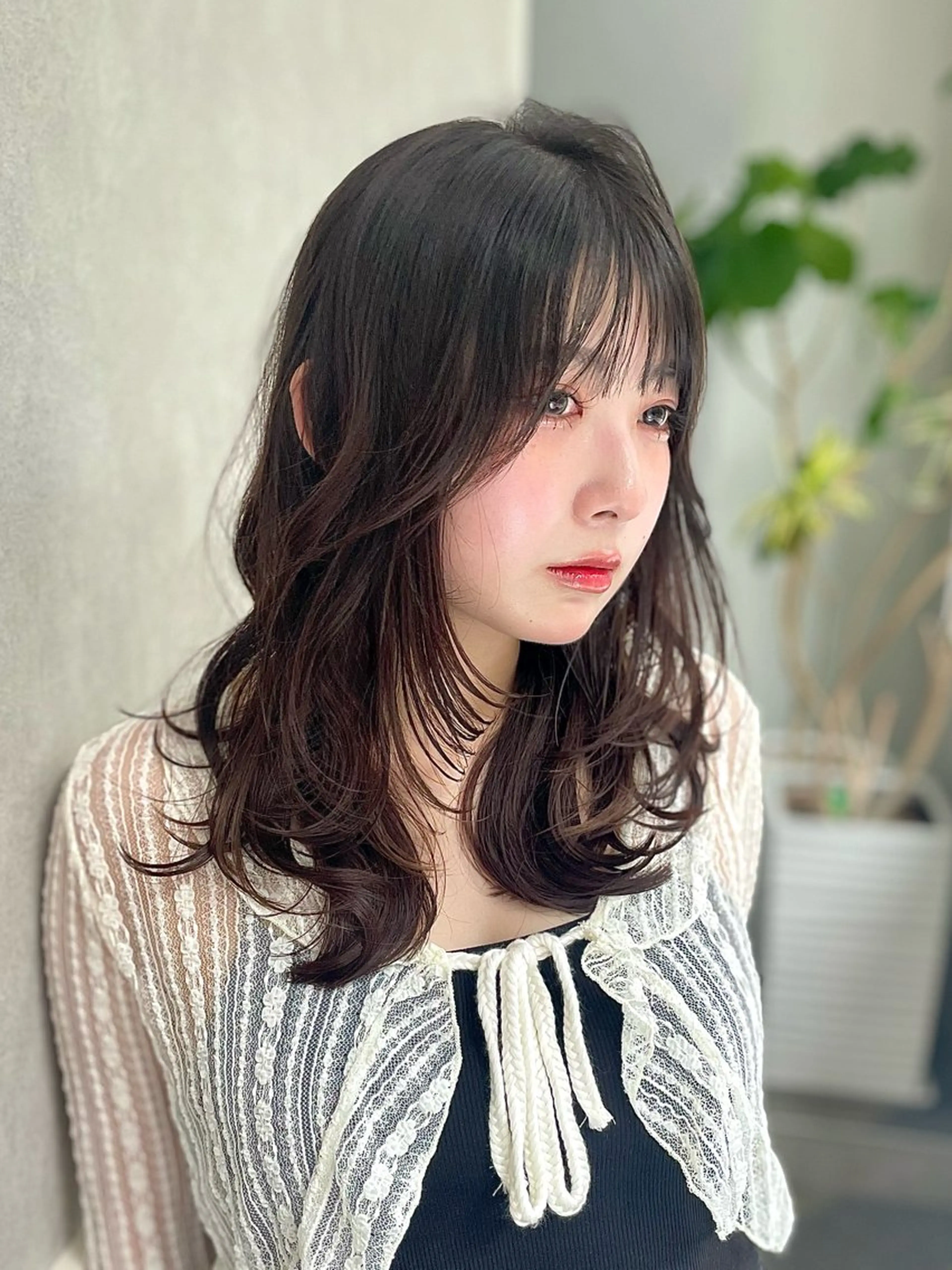 セミロング レイヤーカット ZA/ZA shinjuku所属・米澤 琉平のヘアスタイル