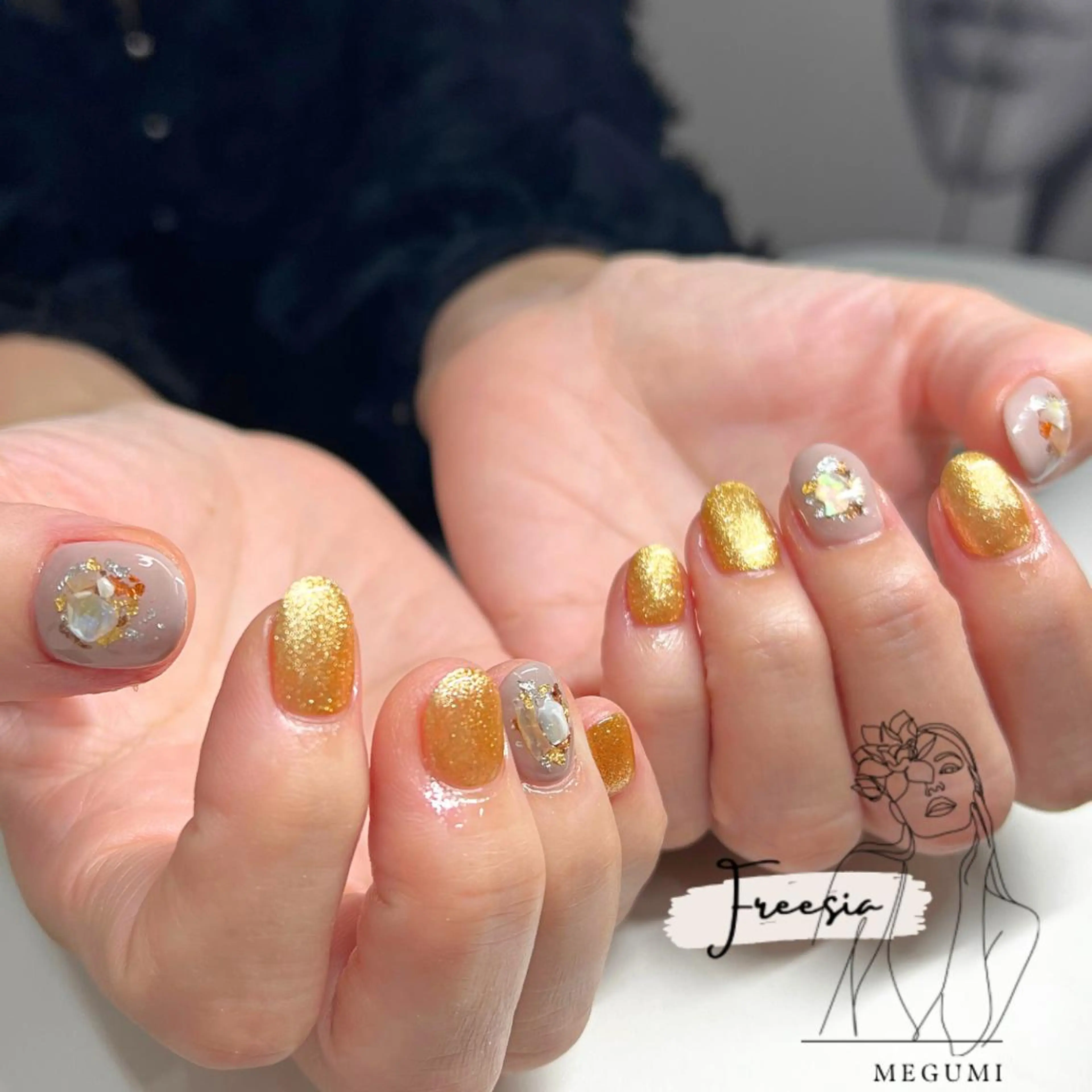 ネイル ハンドネイル 当日予約も歓迎⭕️ Megumiのネイルデザイン