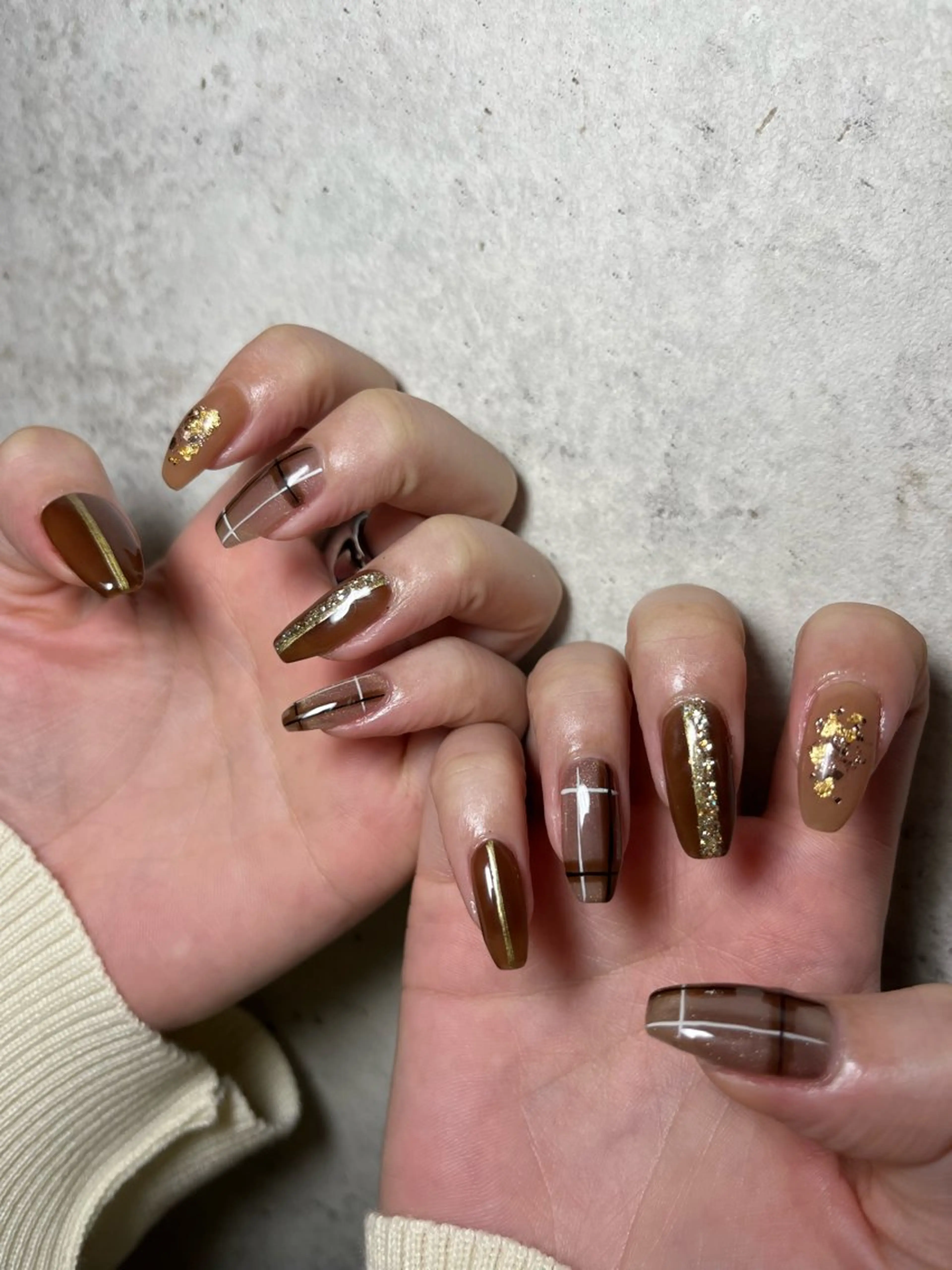 ネイル Amber21.所属・Nagahama Akariのネイルデザイン