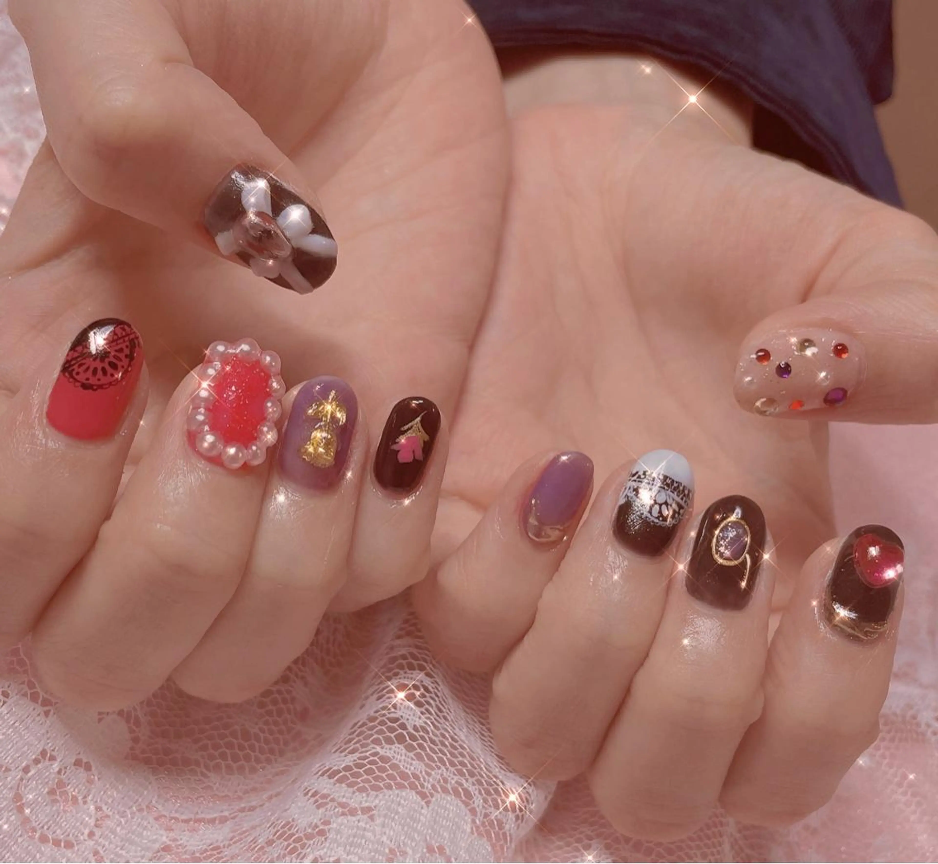 ネイル twincle nailのネイルデザイン