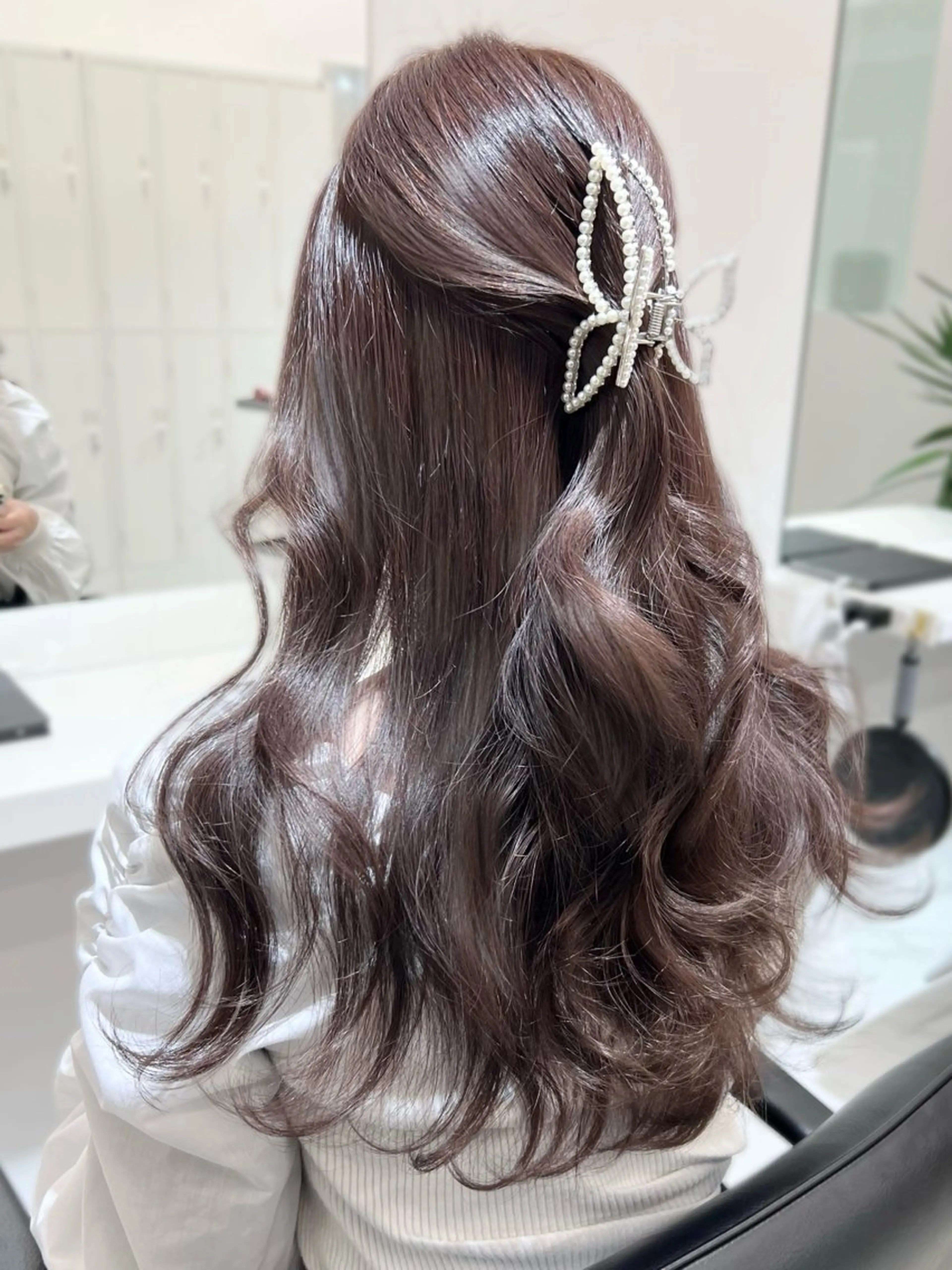 【🎀プチアレンジメニュー🎀】ワンカラー+ヘアアレンジ🧸🫧 2stepトリートメント付✨¥15400→¥9900の写真