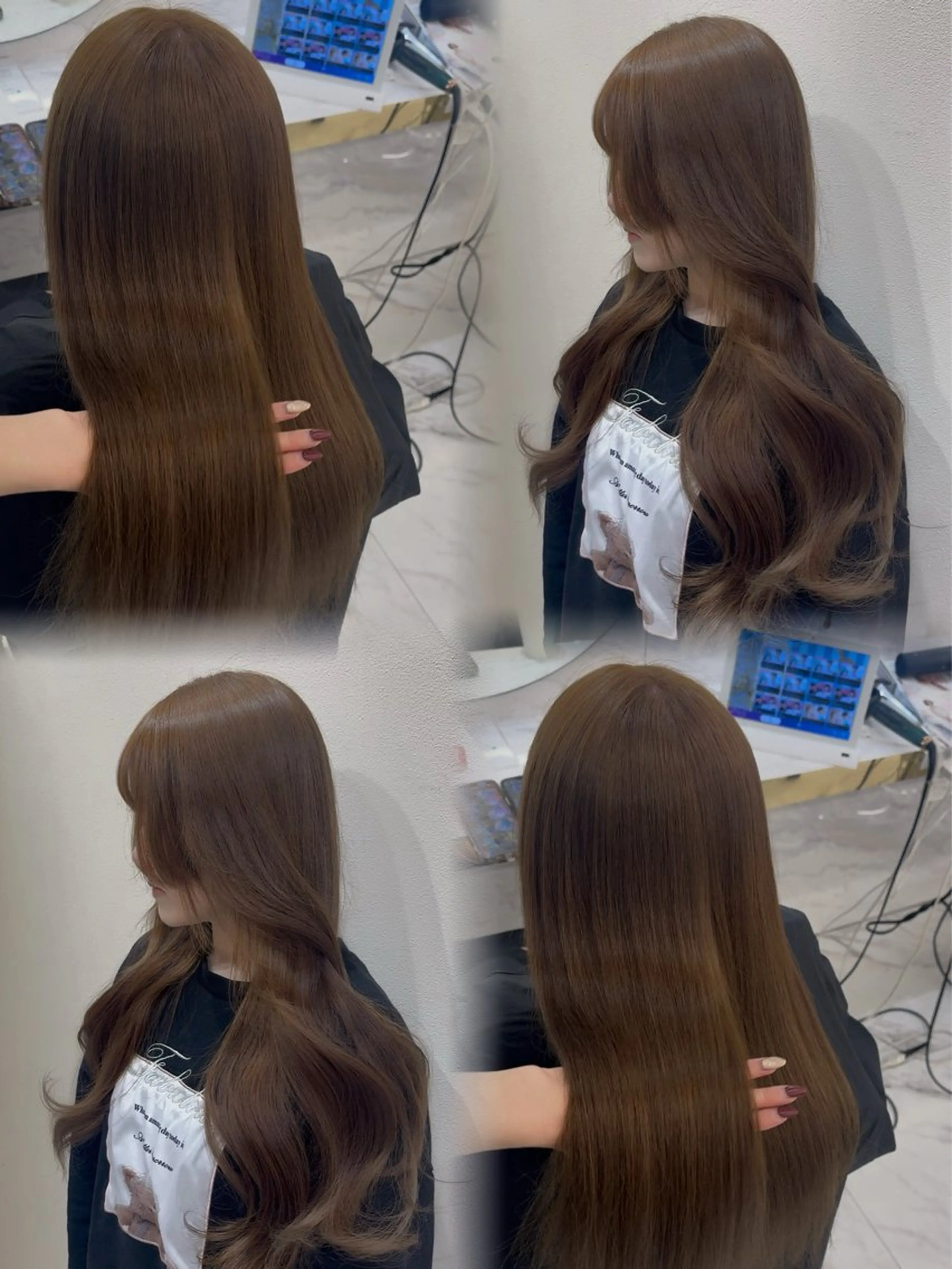 ロング カラー ブリーチ ブラウンカラー ダブルカラー ヘアカラー 髪質改善🫧 カラー特化/Hinaのヘアスタイル