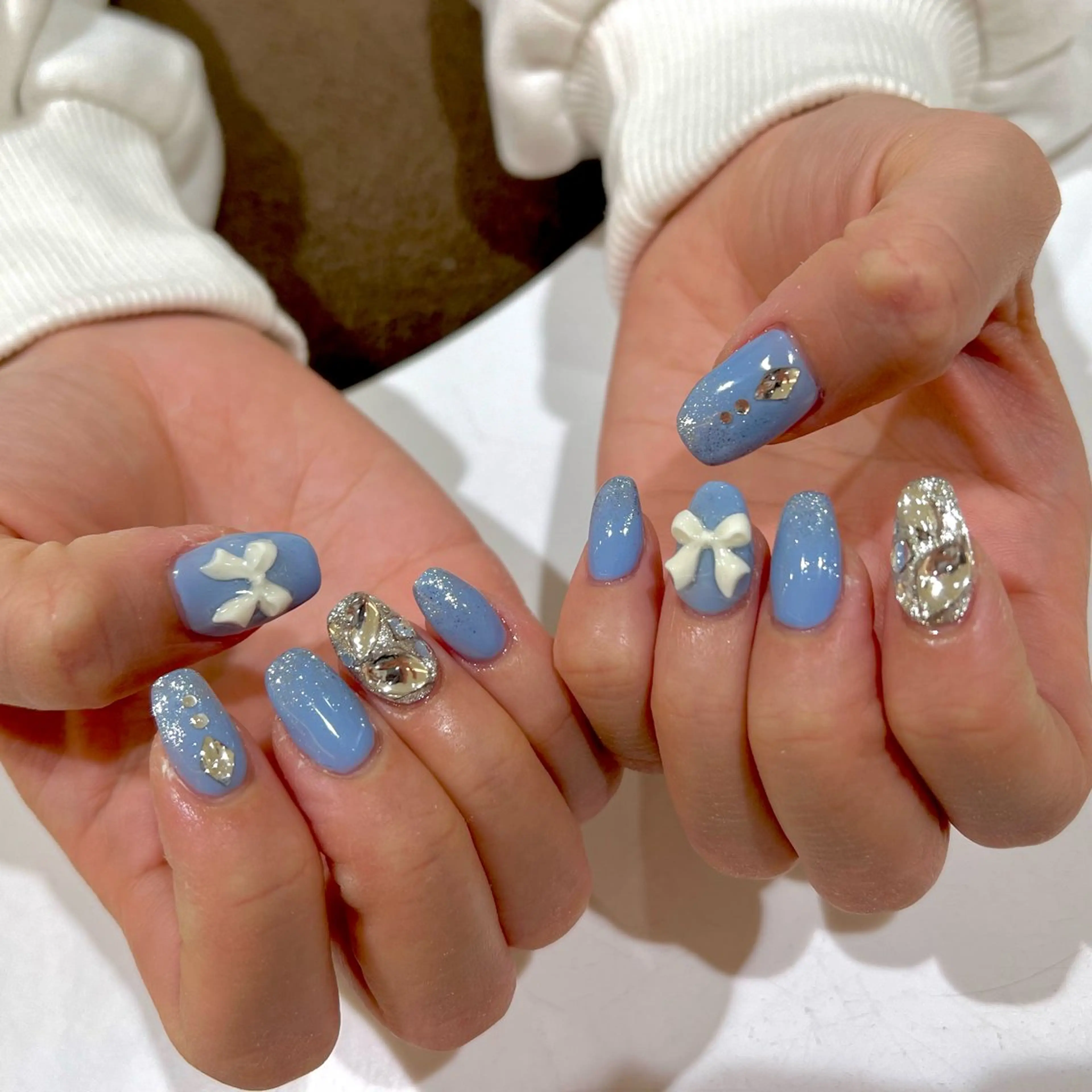 ネイル 持ち込み ハンドネイル 田中 夏海のネイルデザイン