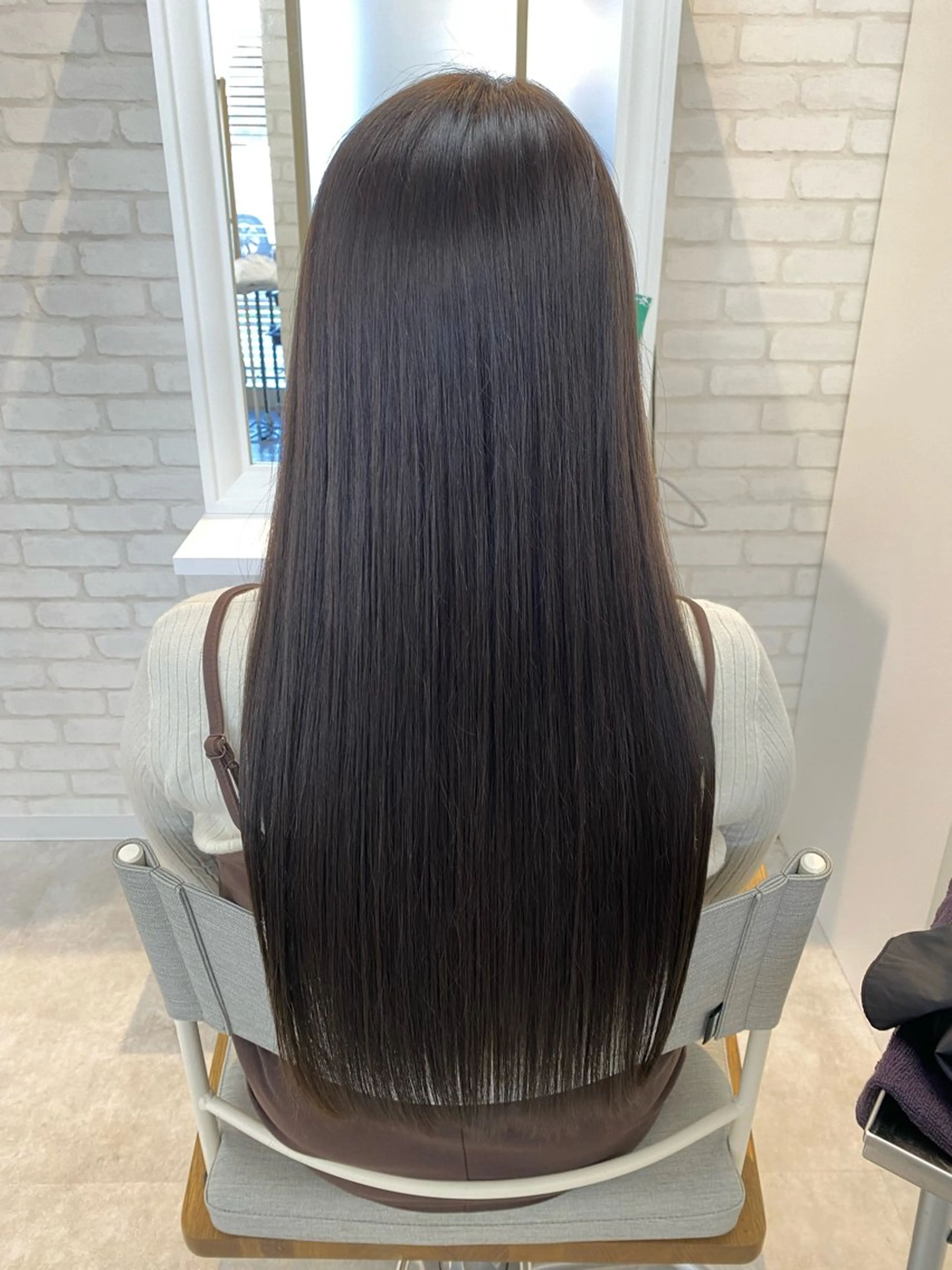 ロング カラー トリートメント カット ヘアカラー トリートメント THETAふじみ野 野宮のヘアスタイル