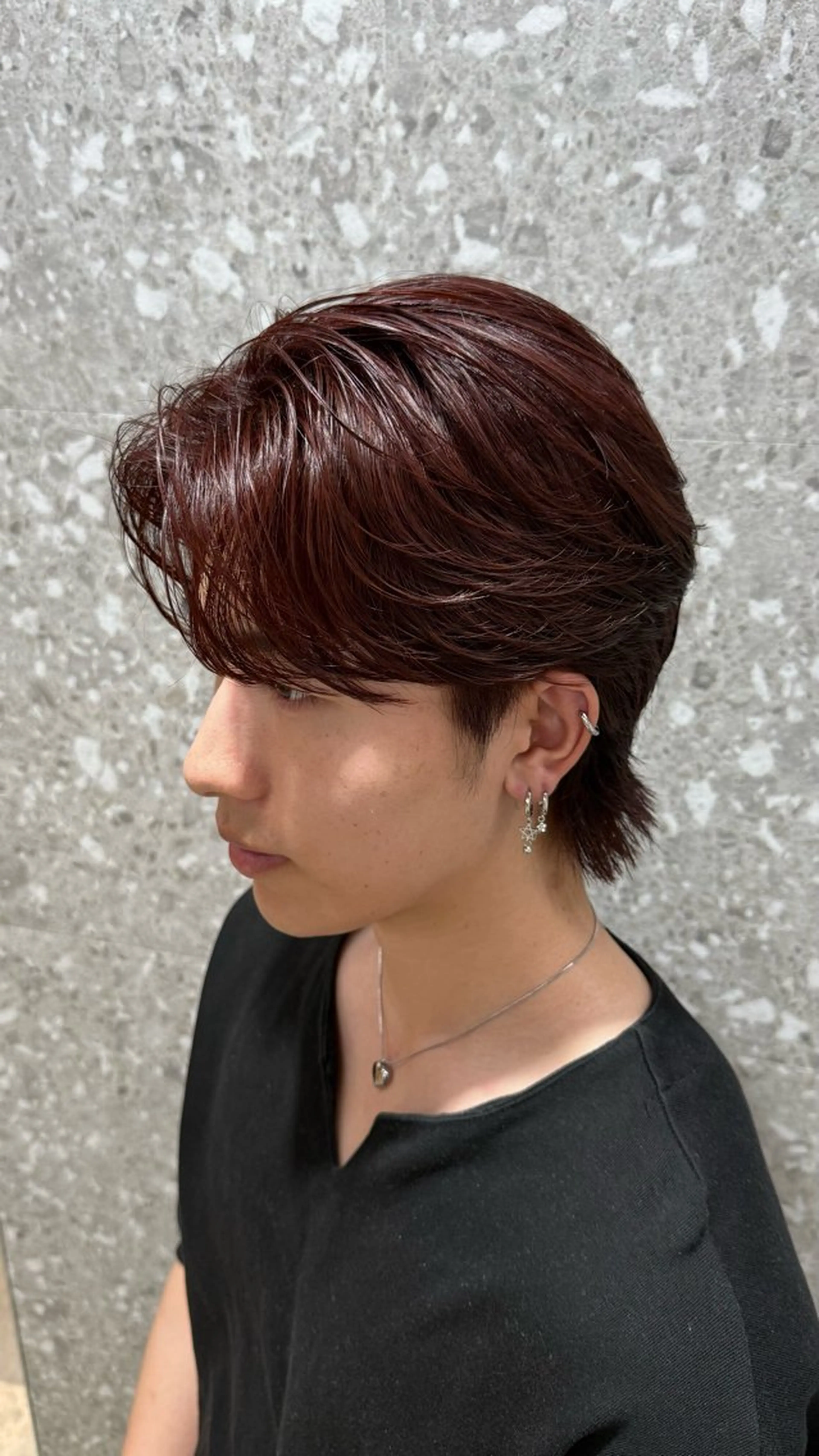 ショート ヘアカラー フェザーショート/ メンズカラー/龍稀のヘアスタイル