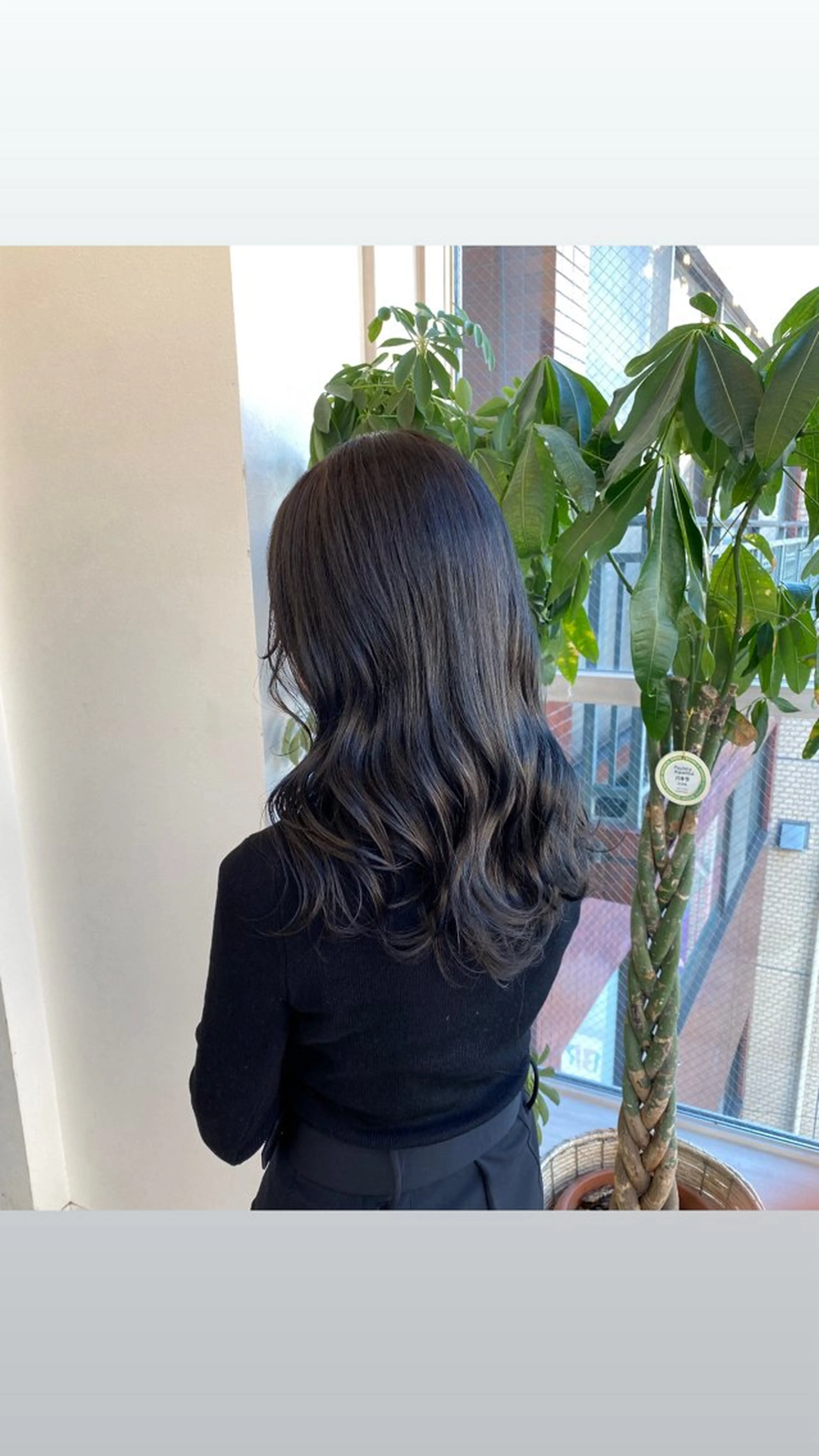 ケアカラー➕髪質改善5step HITAトリートメントの写真