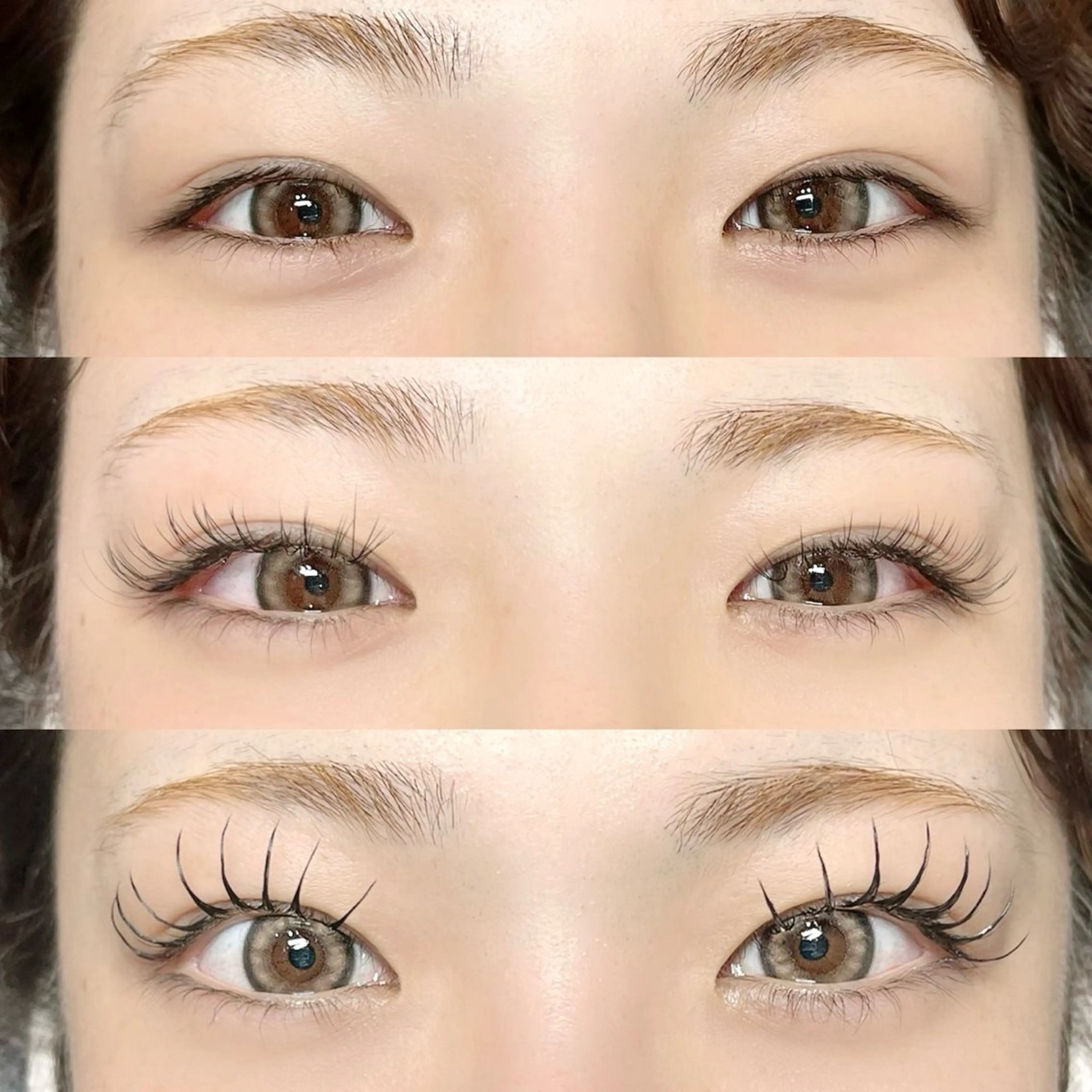 マツエク・マツパ Dカール Lupines Asahi🔆のマツエク・マツパデザイン