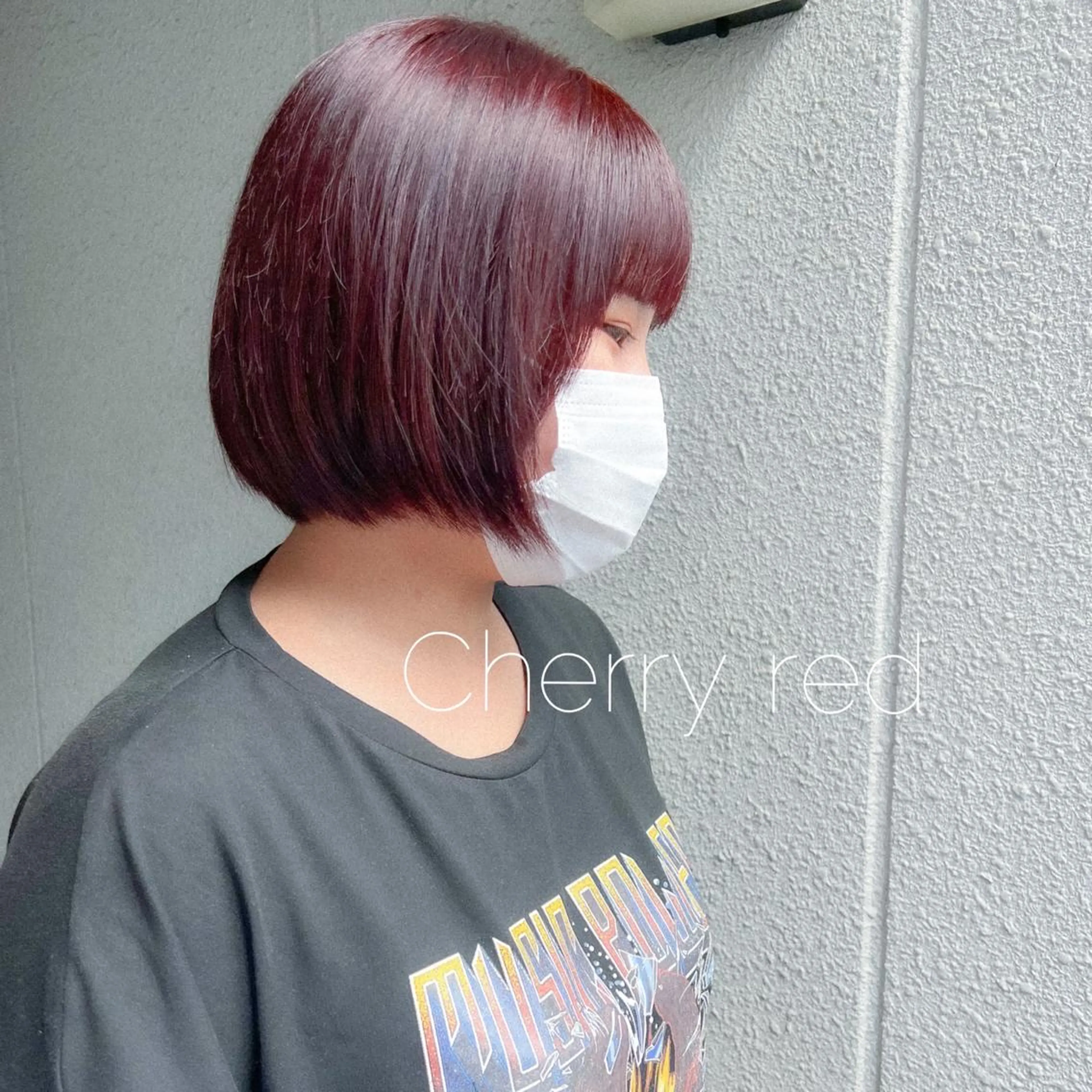 ショート カラー ブリーチ ブリーチなしカラー レッドカラー カラーパティシエ facce🌼ikoのヘアスタイル