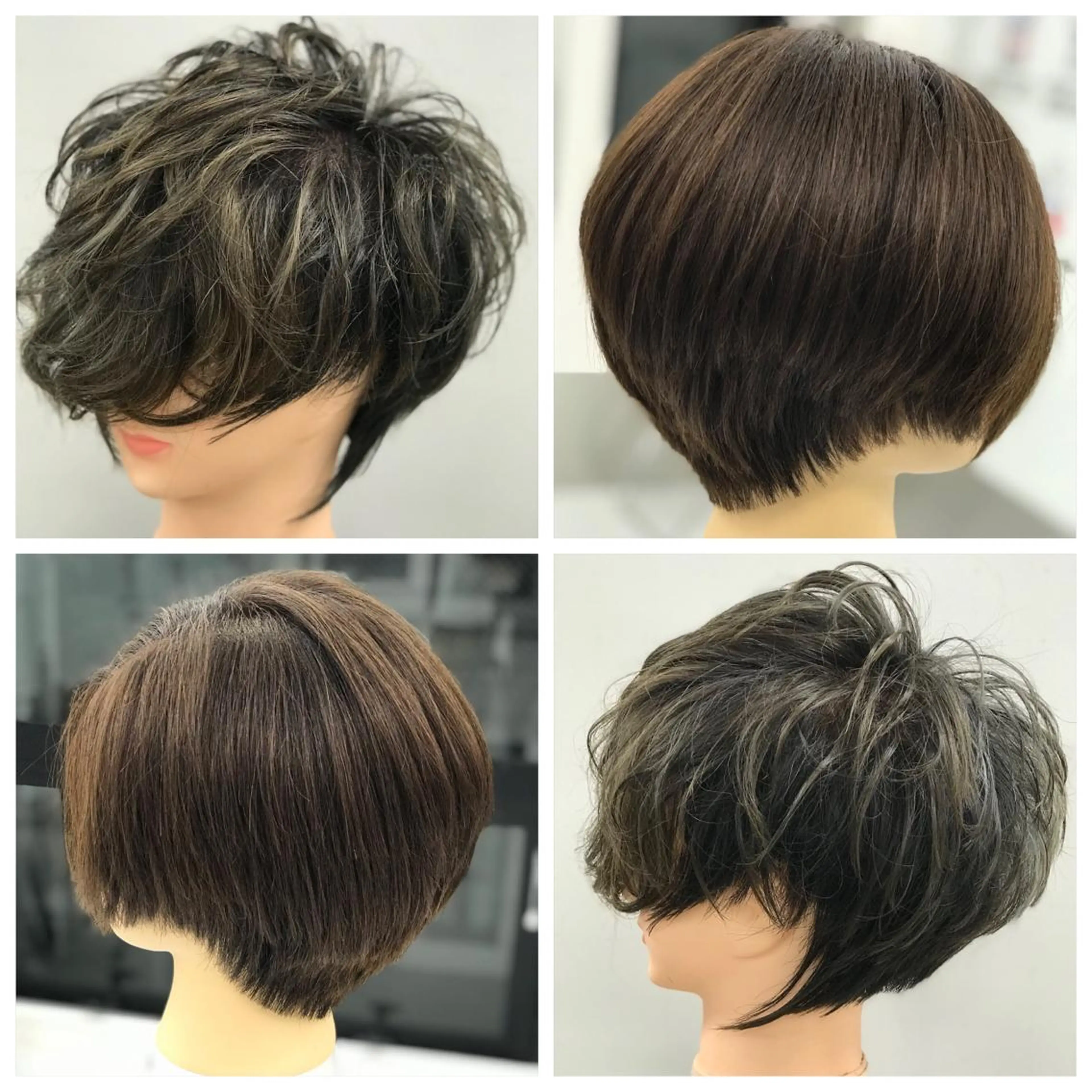 ショート ショートヘア 下條 真のヘアスタイル