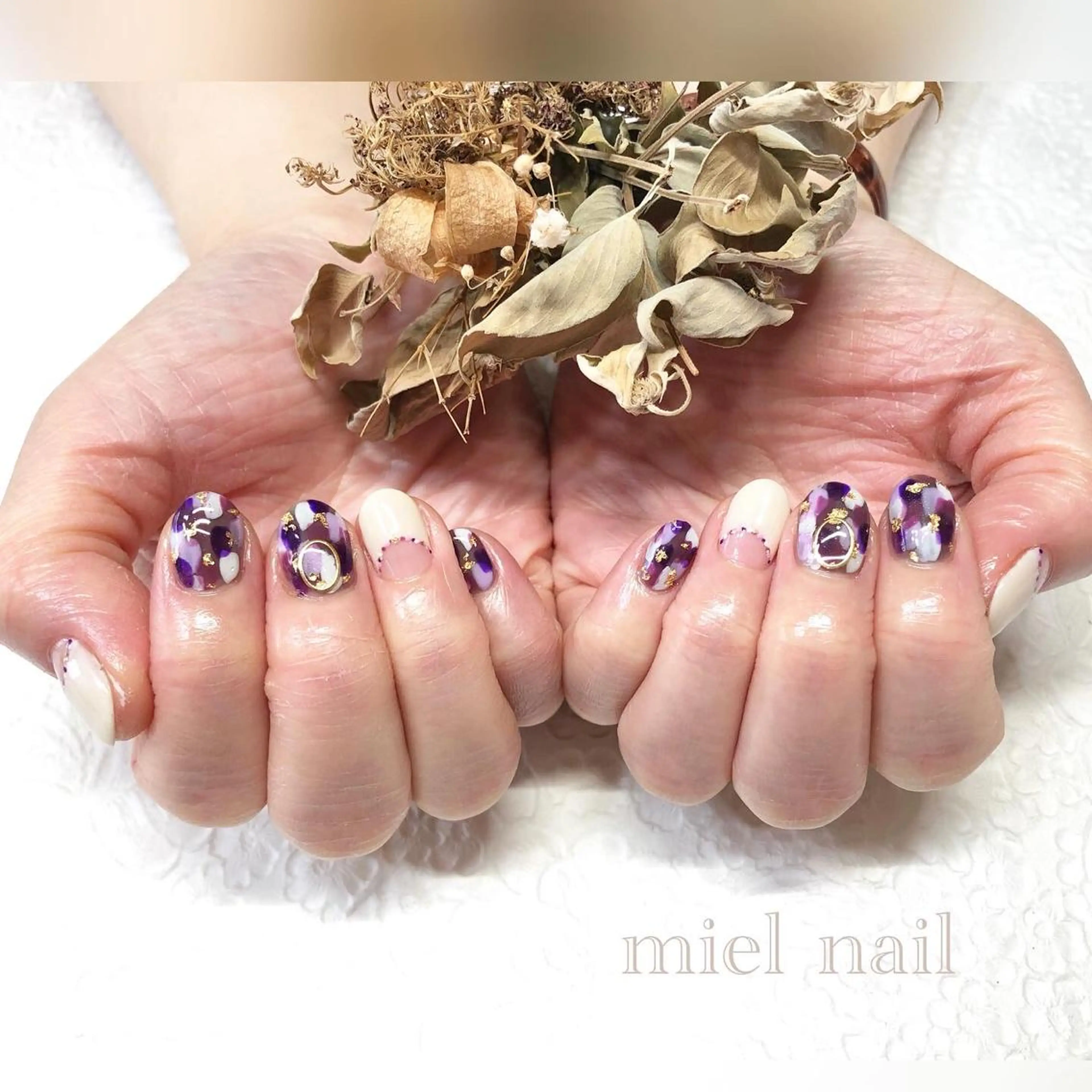 ネイル ハンドネイル miel nailのネイルデザイン