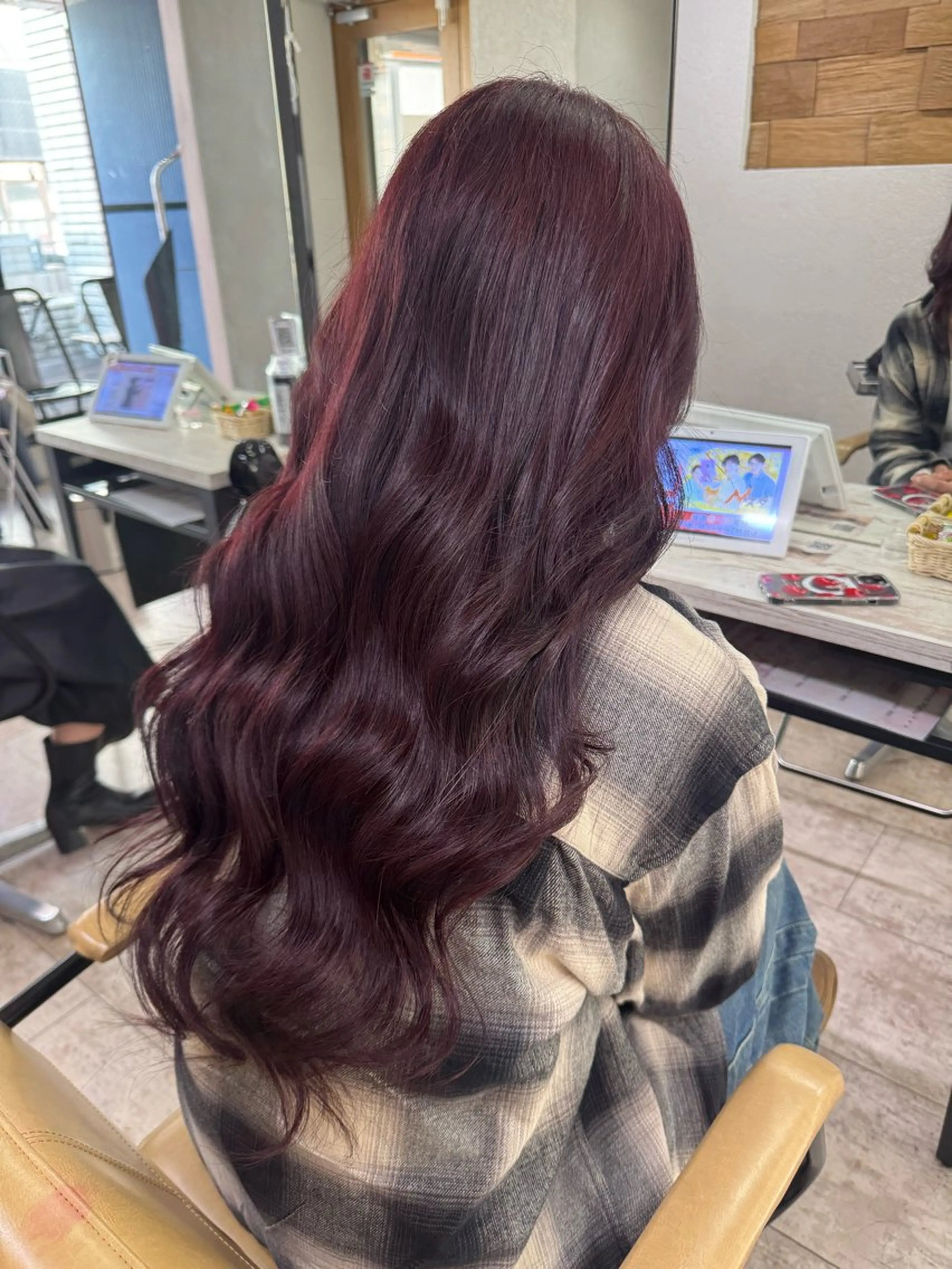 ロング カラー ヘアカラー トリートメント 🍒Nagisa 🍒のヘアスタイル