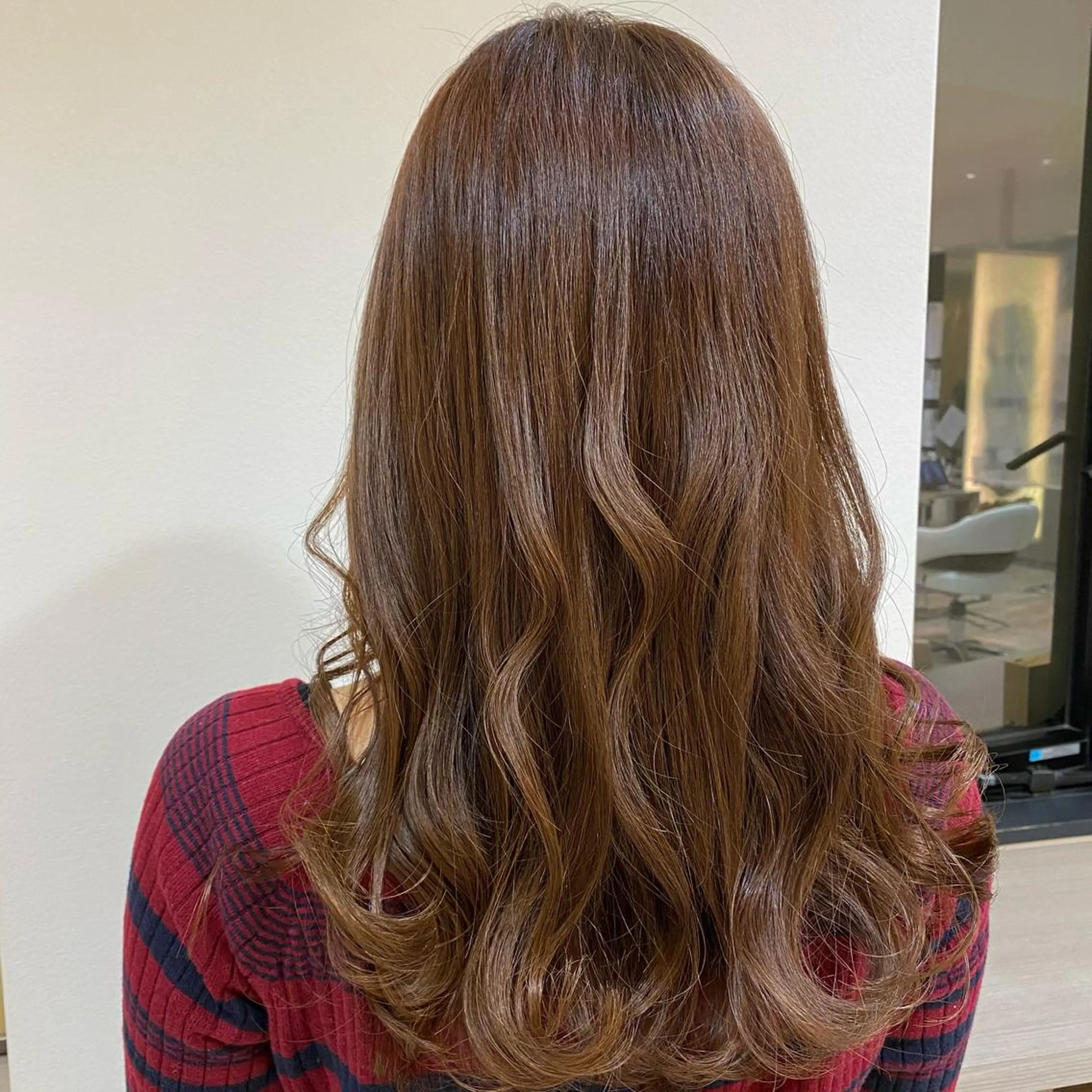 セミロング 長井 麻帆のヘアスタイル