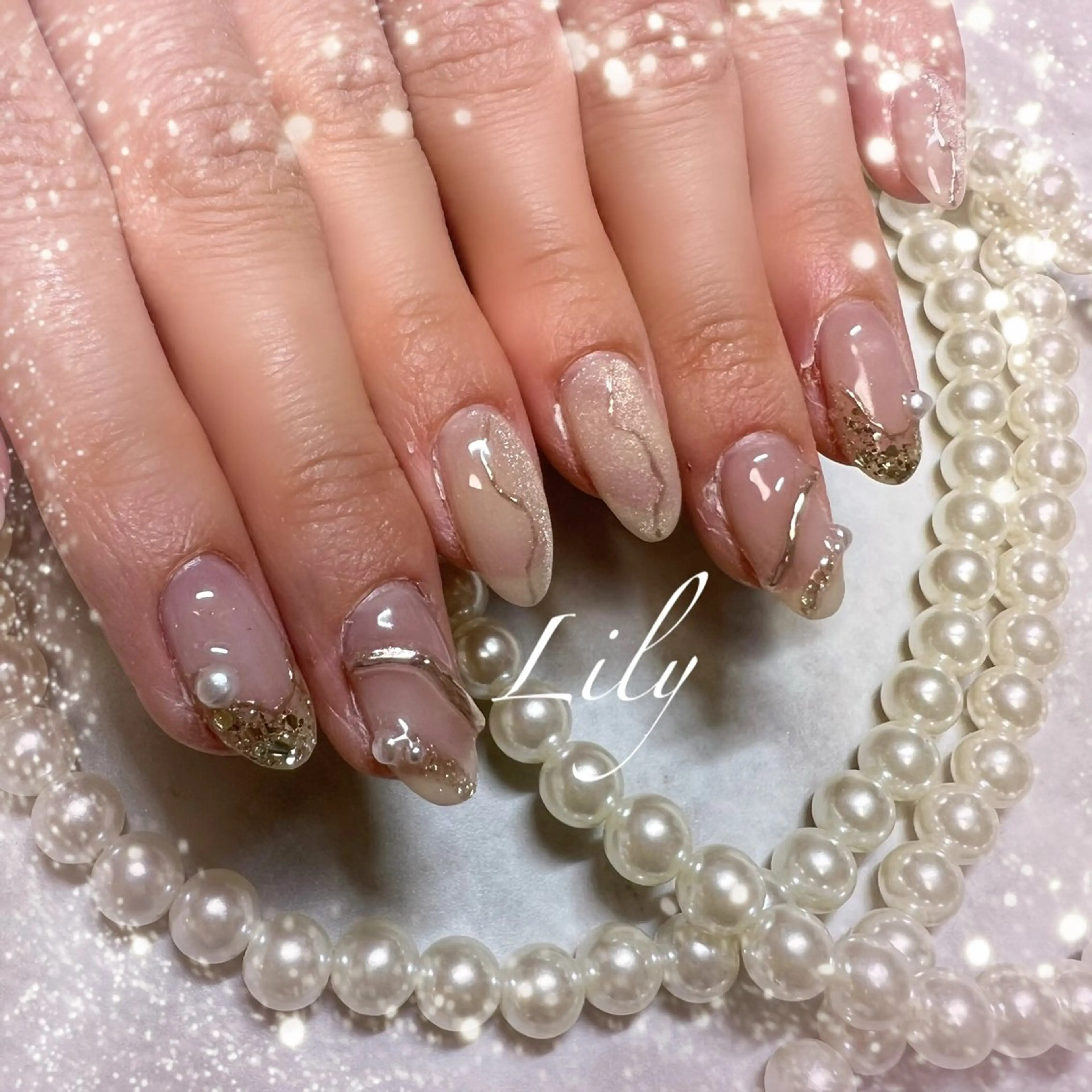 ネイル ハンドネイル Nailsalon Lilyのネイルデザイン