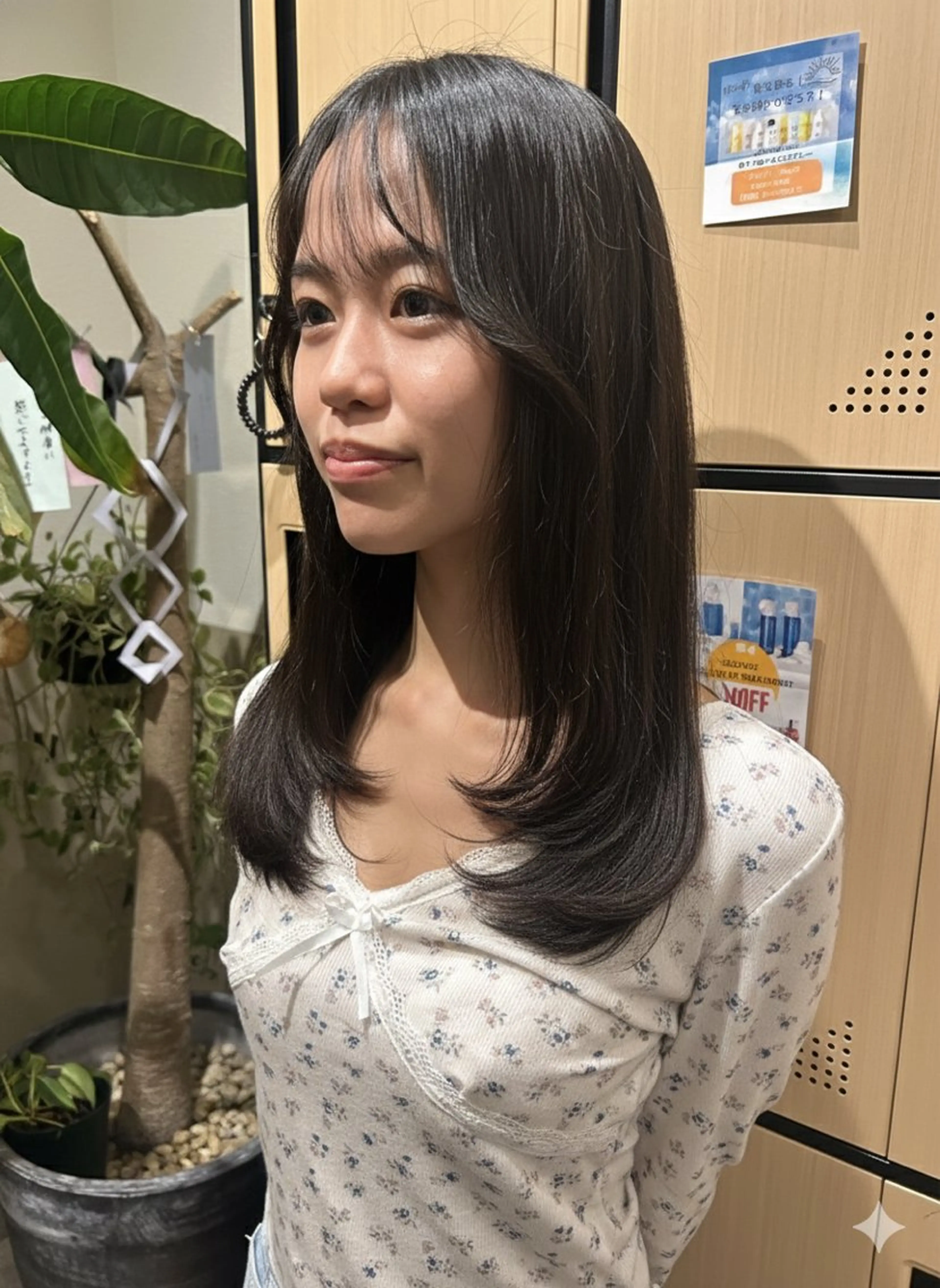 ミディアム 髪質改善/レイヤー/ 井上　陽のヘアスタイル