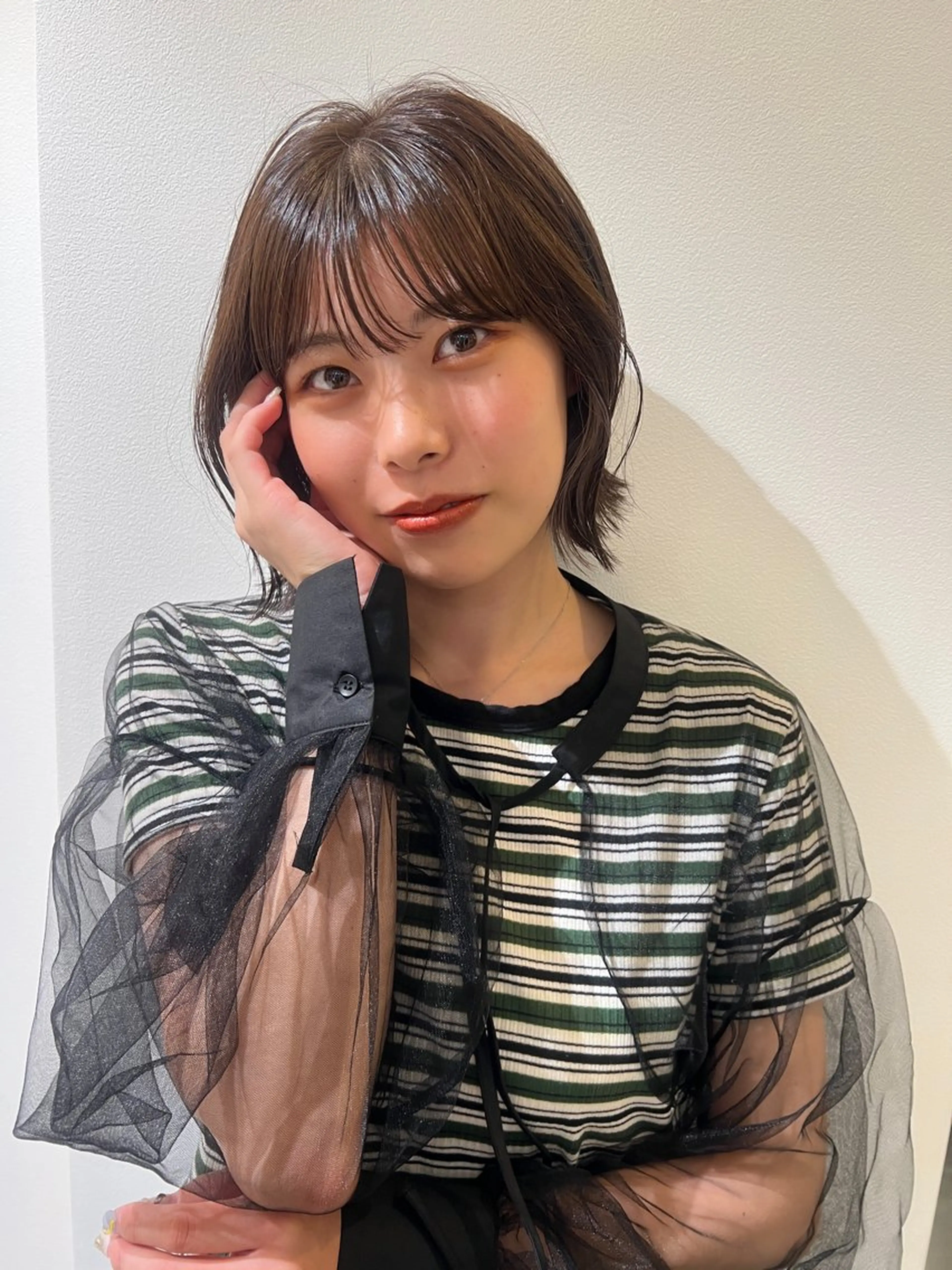 ショート 西邑 環のヘアスタイル