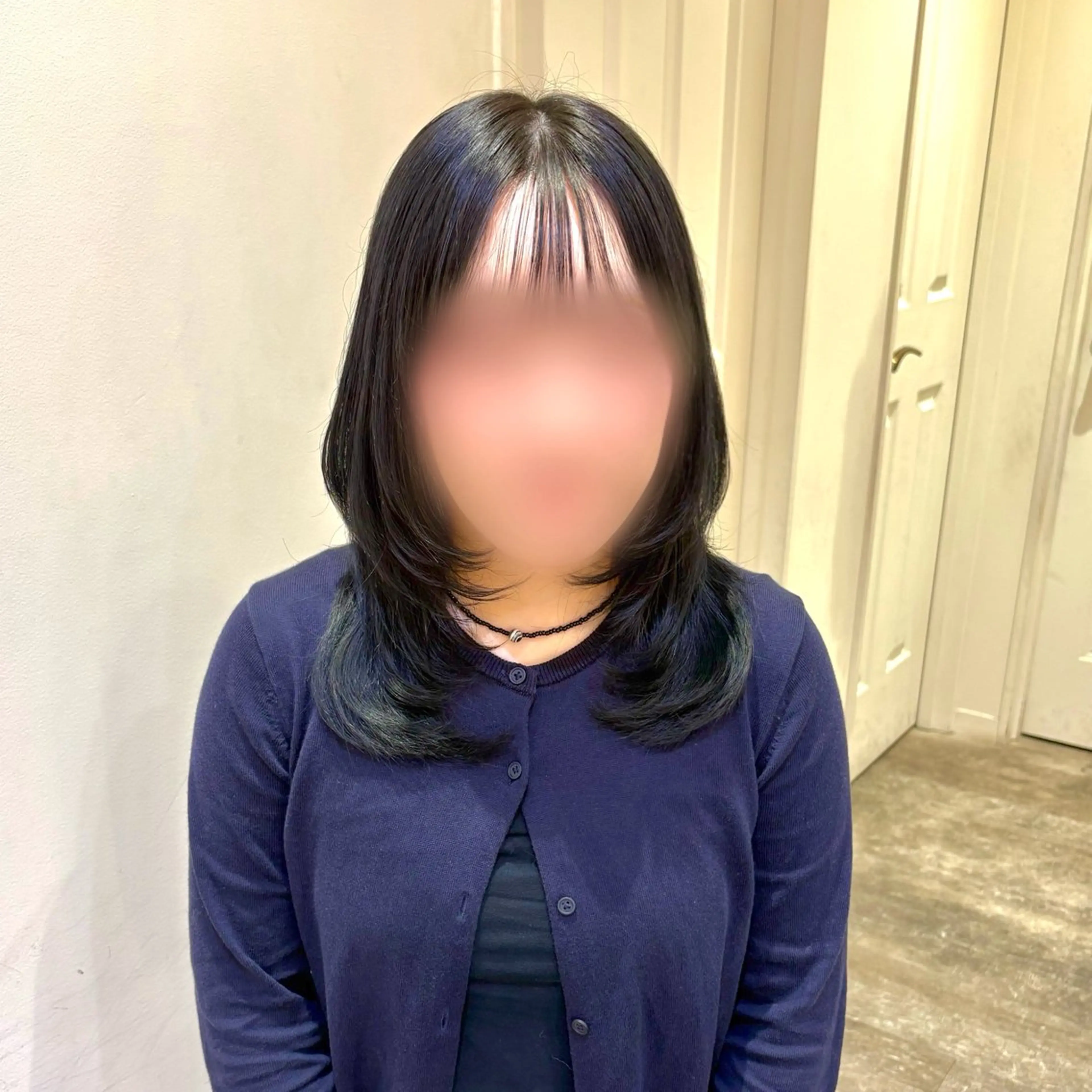 【レイヤーカット】ハッシュカットなど🩵の写真