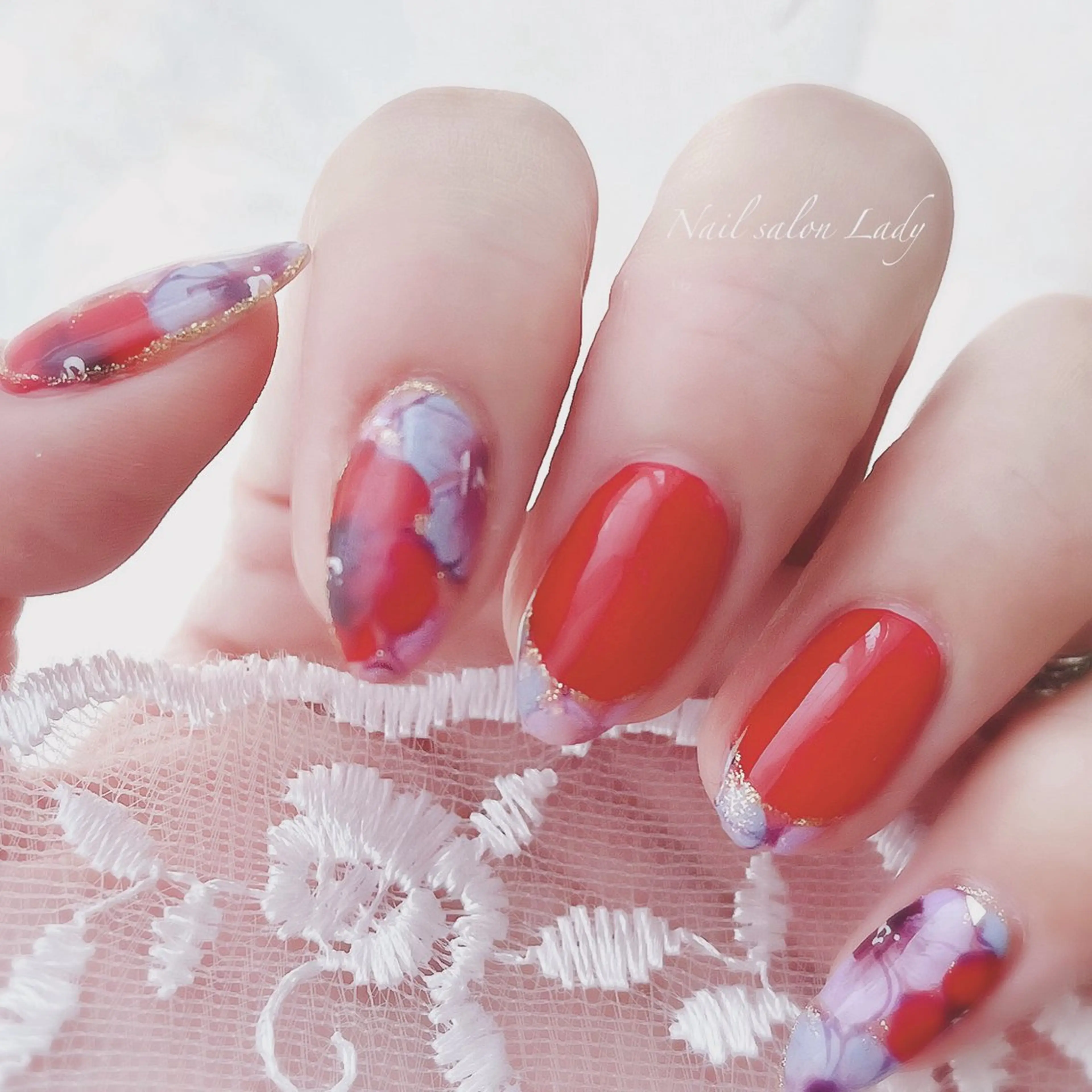 ネイル ハンドネイル Nail salon Ladyのネイルデザイン