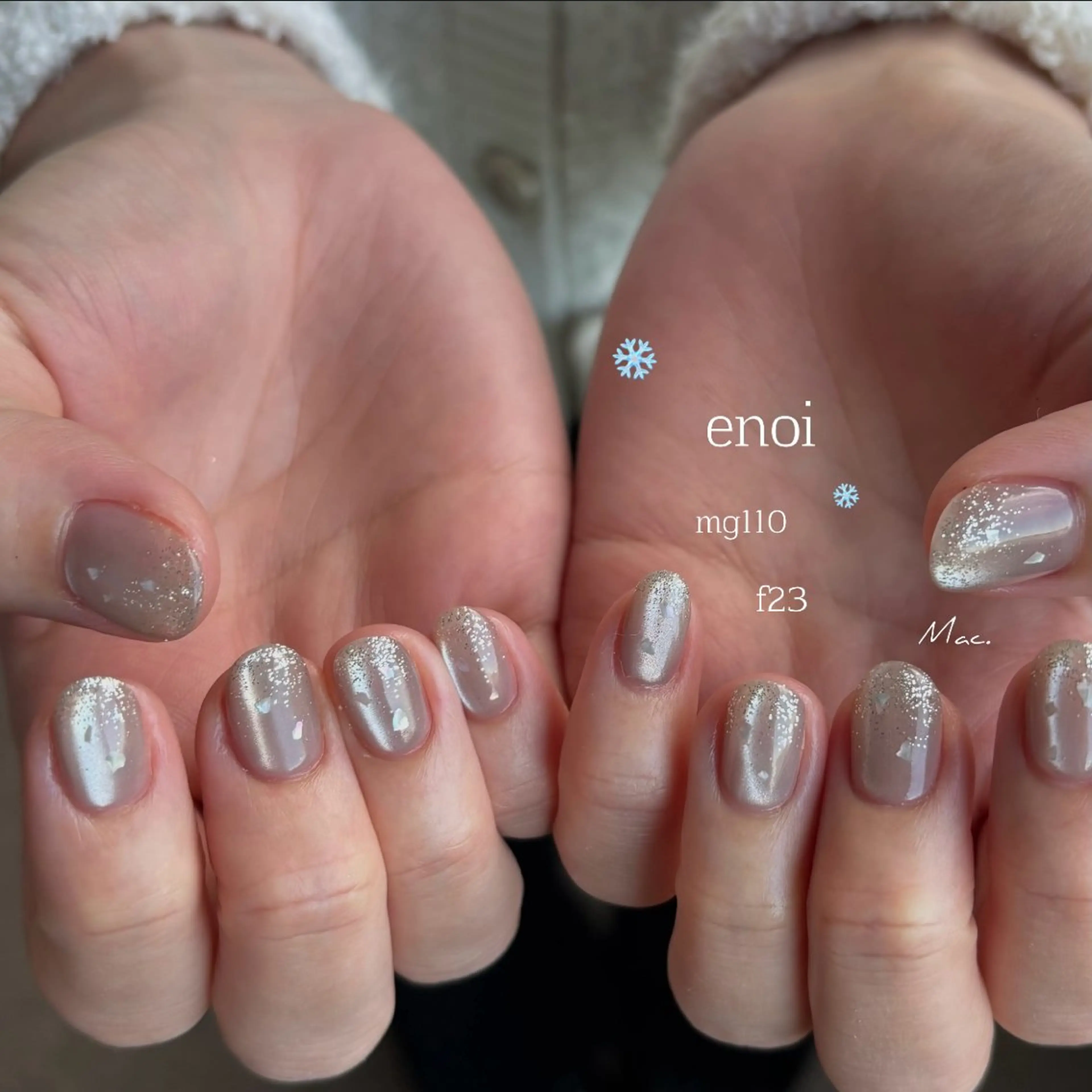 ネイル ハンドネイル atelier mac.のネイルデザイン