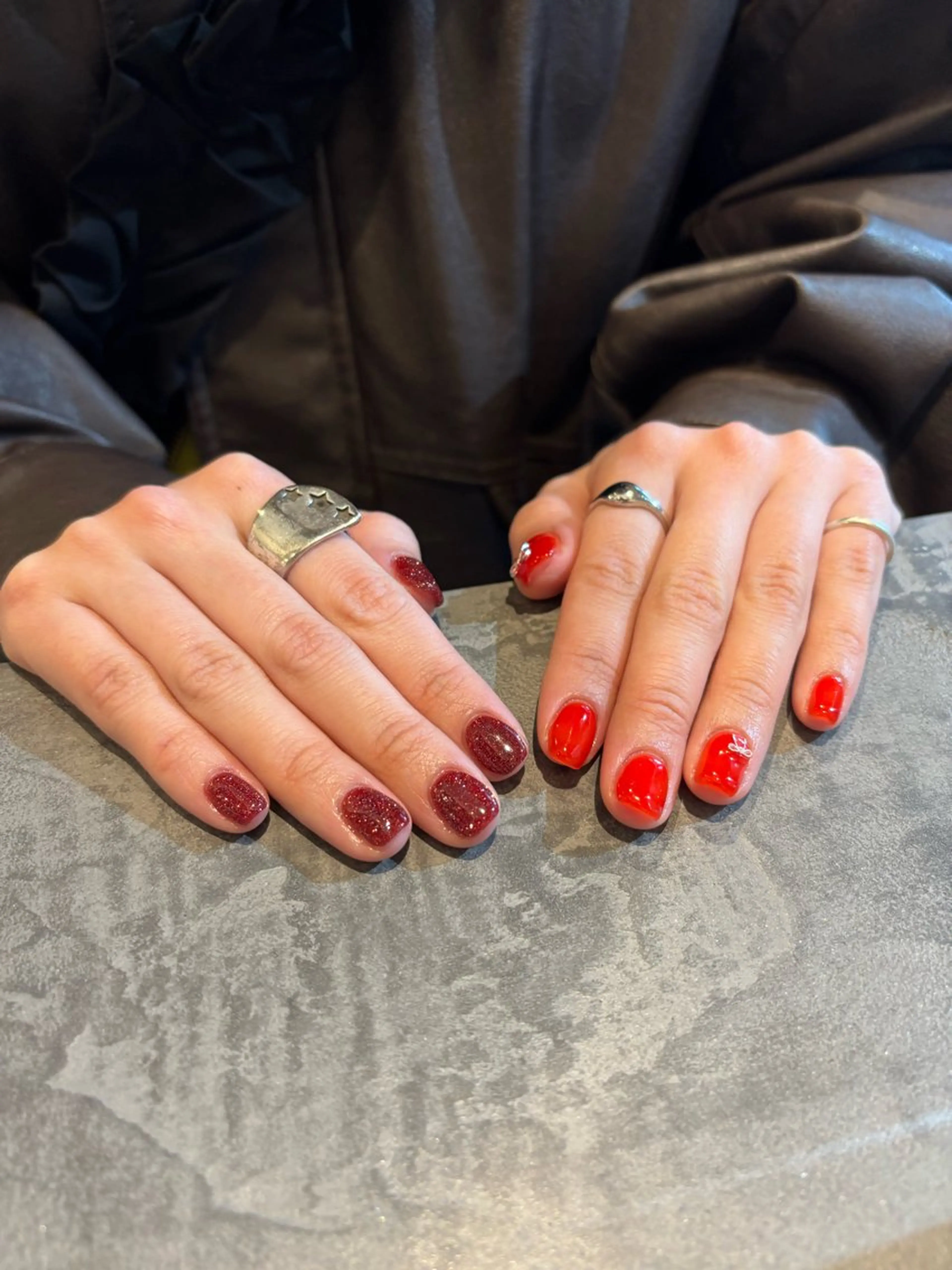 ネイル ワンカラーネイル plume. MIHOSHIのネイルデザイン