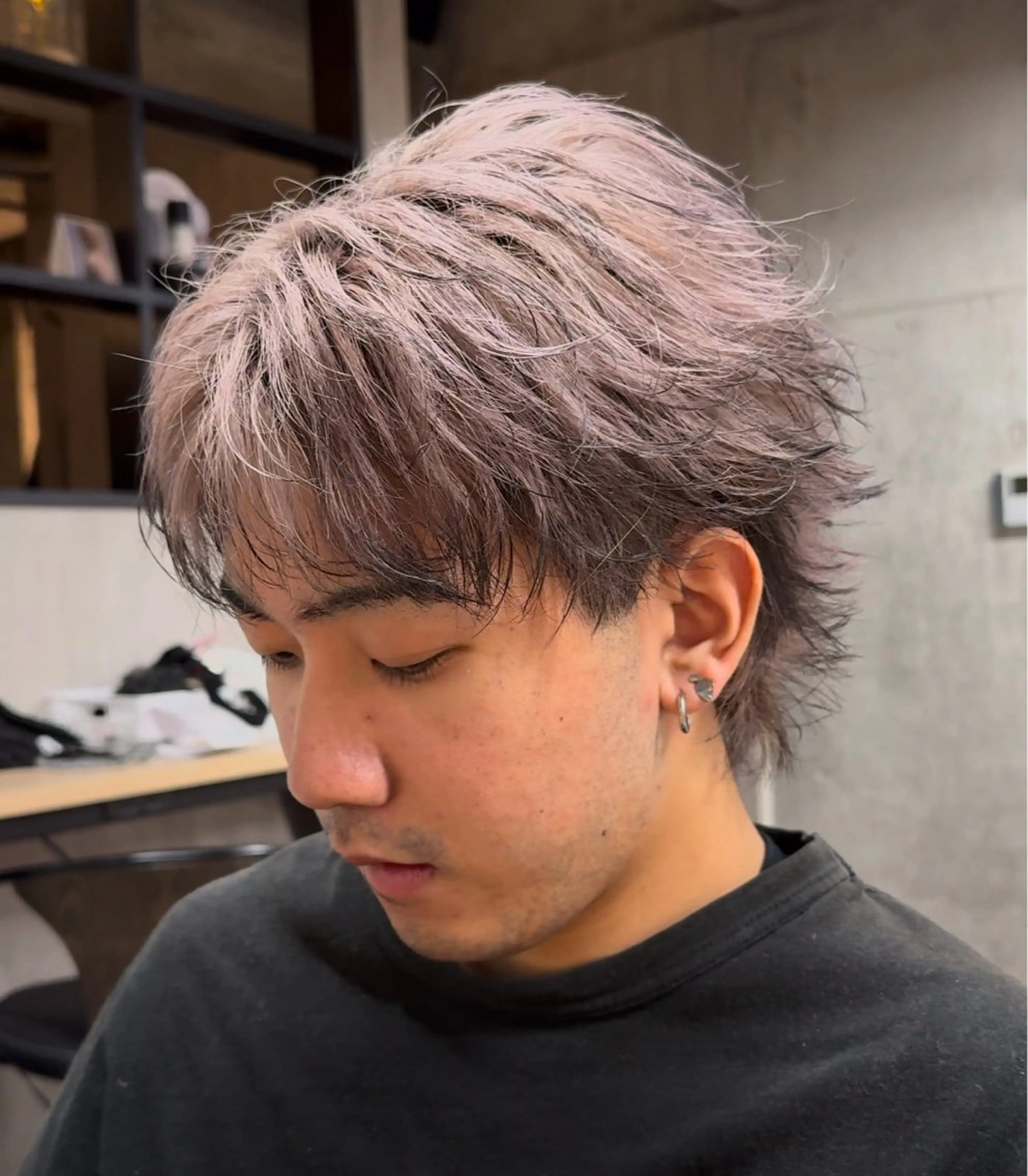 カラー メンズ 💙垢抜け/モテヘア KEISHO🩶のヘアスタイル