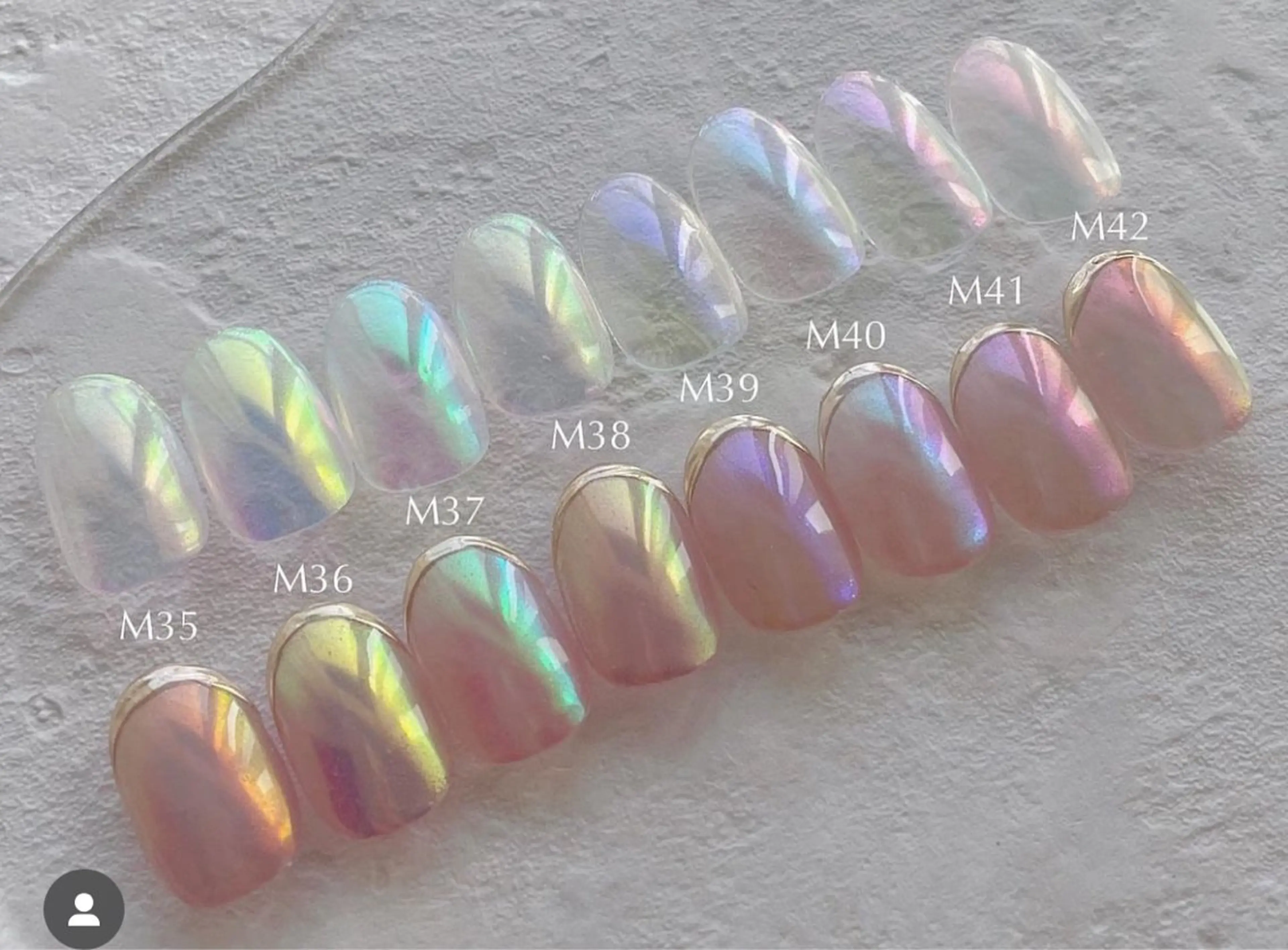 ネイル ハンドネイル ETERNA Nail 銀座店【パラジェル/フィルイン/チップ長さだし/マグネット/ニュアンス】所属・ア カリのネイルデザイン