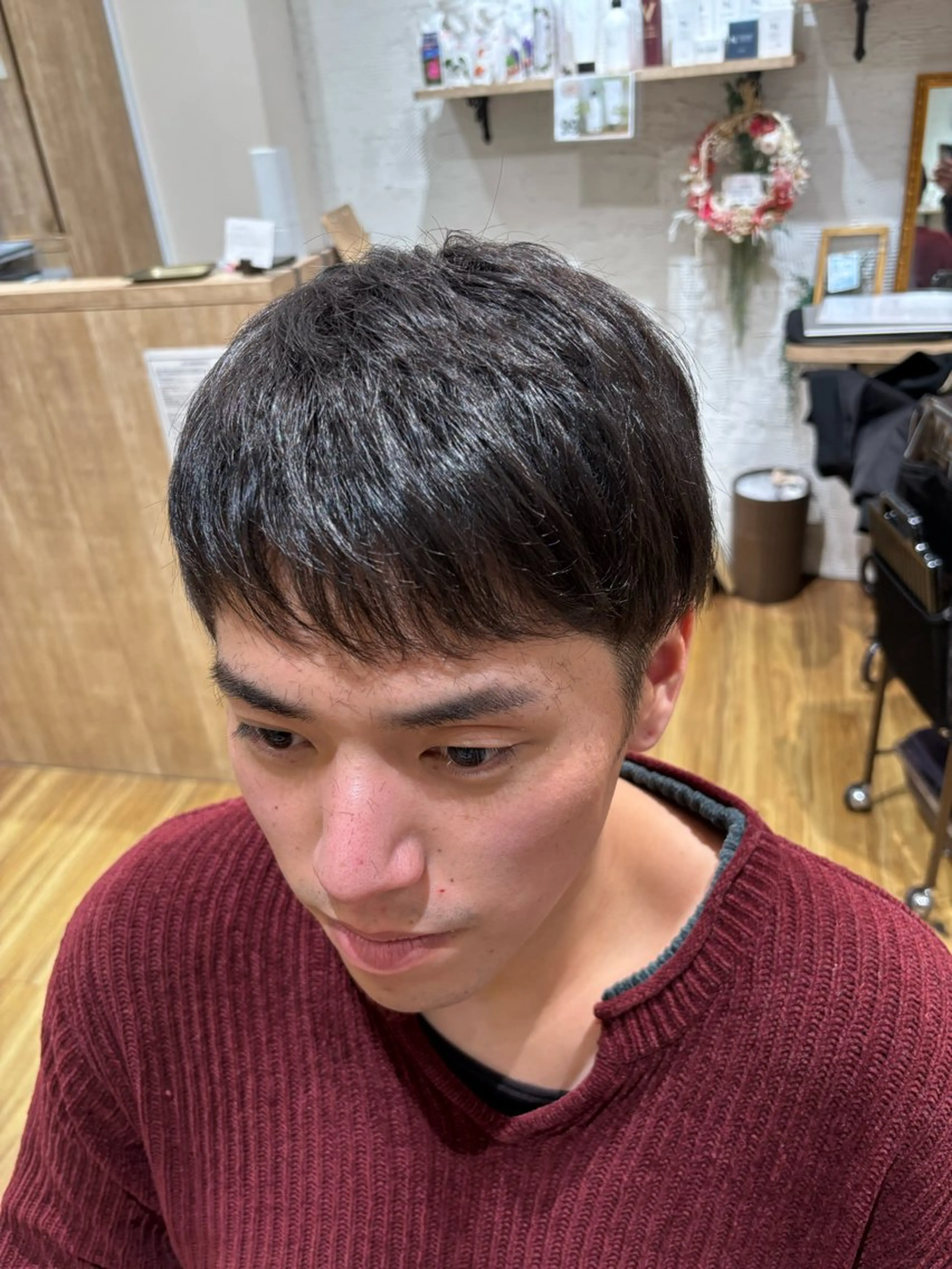 ショート メンズ 渡辺 大雅のヘアスタイル