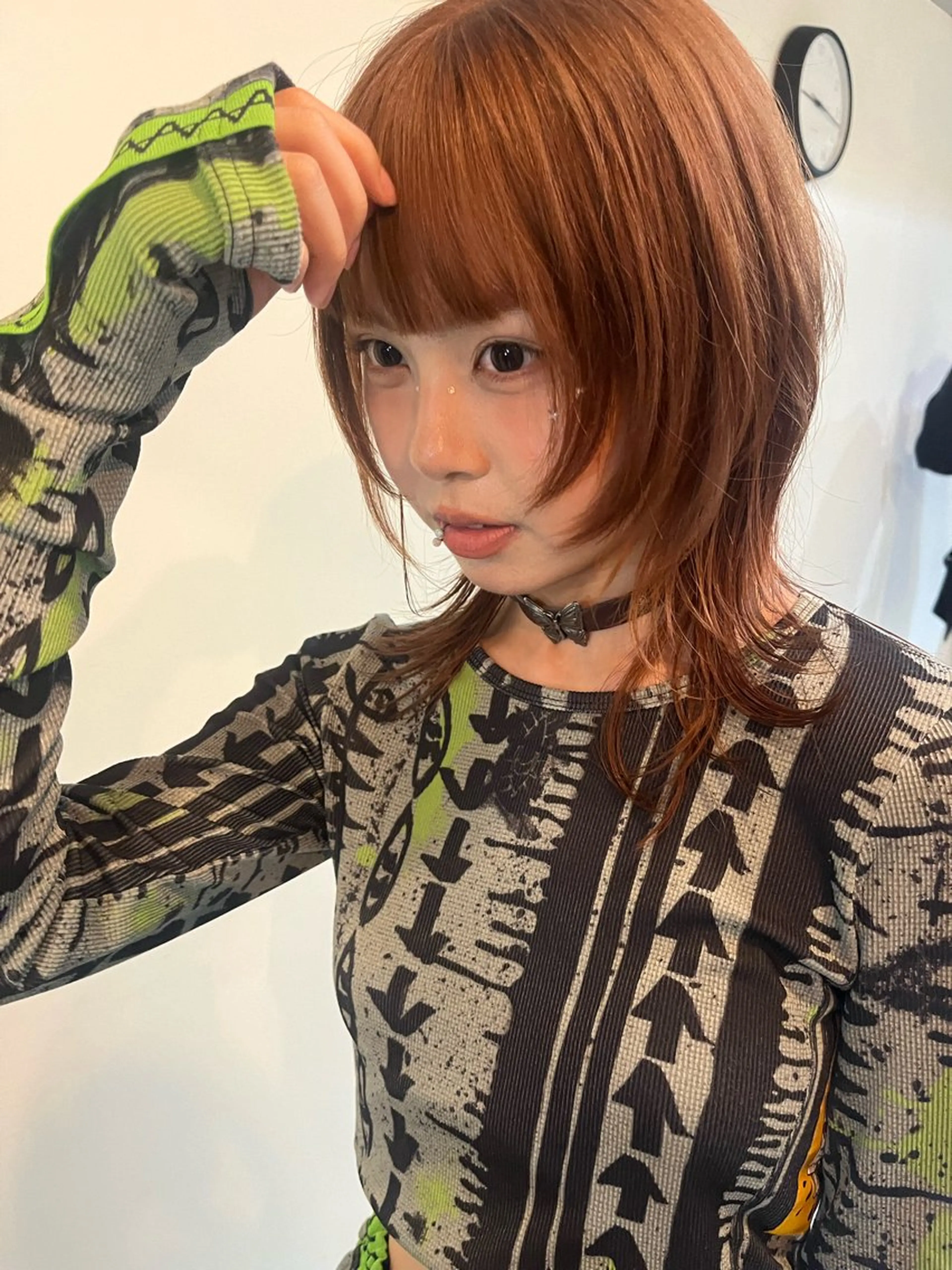 ミディアム カラー ブラウンカラー ヘアカラー 無料カット/ハイ トーンカラー/きらのヘアスタイル